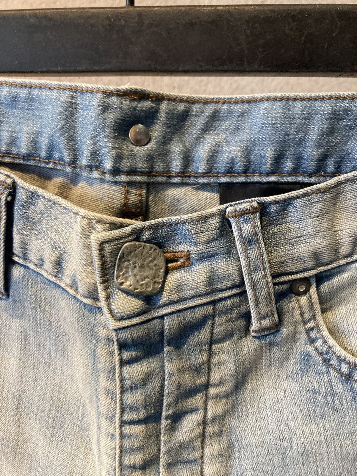 Fagassent Toshiki Aoki Seigeki Light Blue Denim Size US 28 / EU 44 - 2 Thumbnail