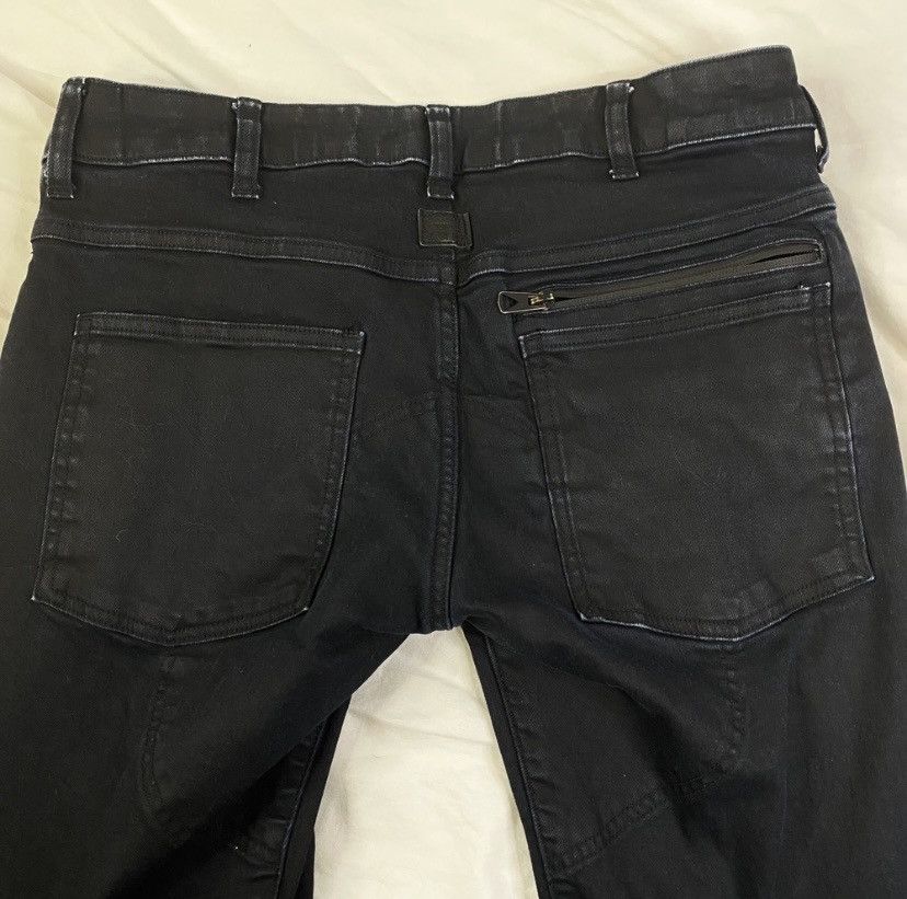G-Star G-Star RAW Moto Jeans Mens Black Sz 29 Slim Button Fly EUC Size US 29 - 4 Thumbnail