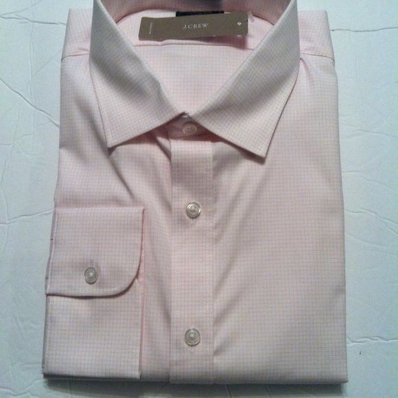 J.Crew J.CREW LUDLOW MENS NEW LIGHT PINK COTTON DRESS SHIRT 17/35 Size US XL / EU 56 / 4 - 3 Thumbnail