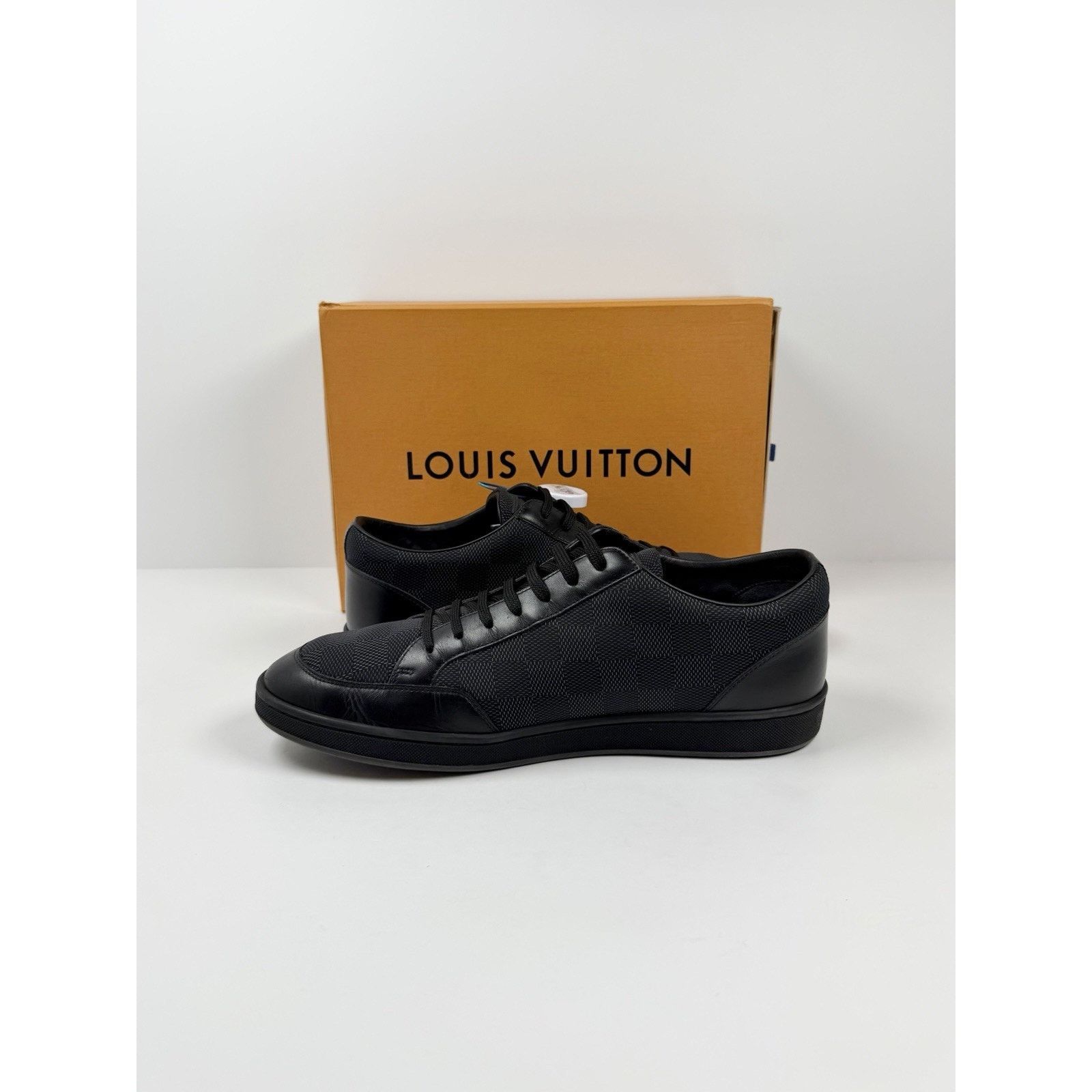 Louis Vuitton Size 8LV/9US - Louis Vuitton Offshore Sneakers Damier Black Size US 9 / EU 42 - 5 Thumbnail