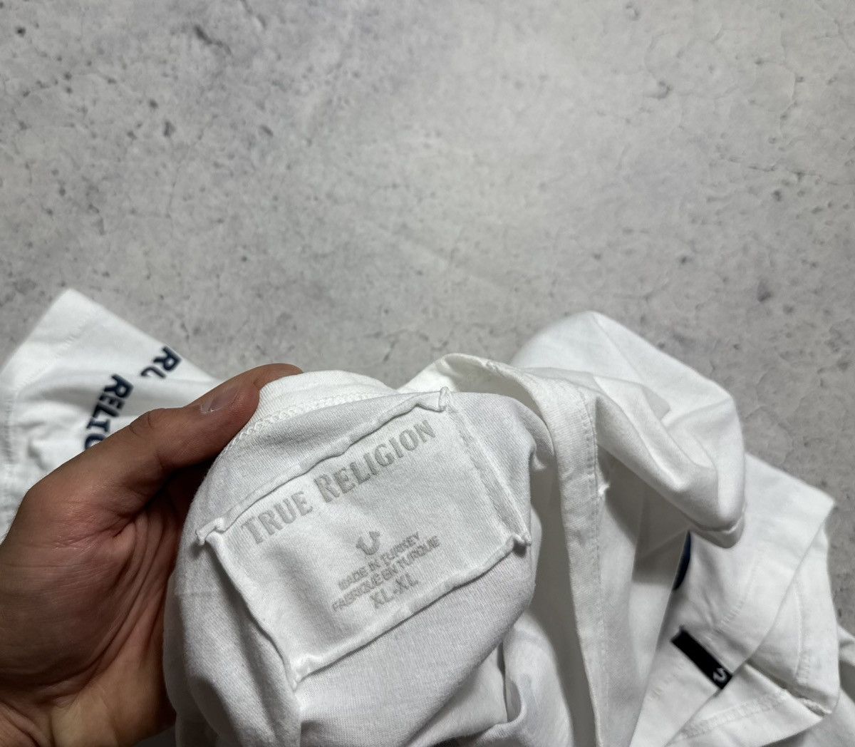 True Religion True Relgion Budha Vintage Big Logo T-Shirt Y2K White Size US XL / EU 56 / 4 - 8 Thumbnail