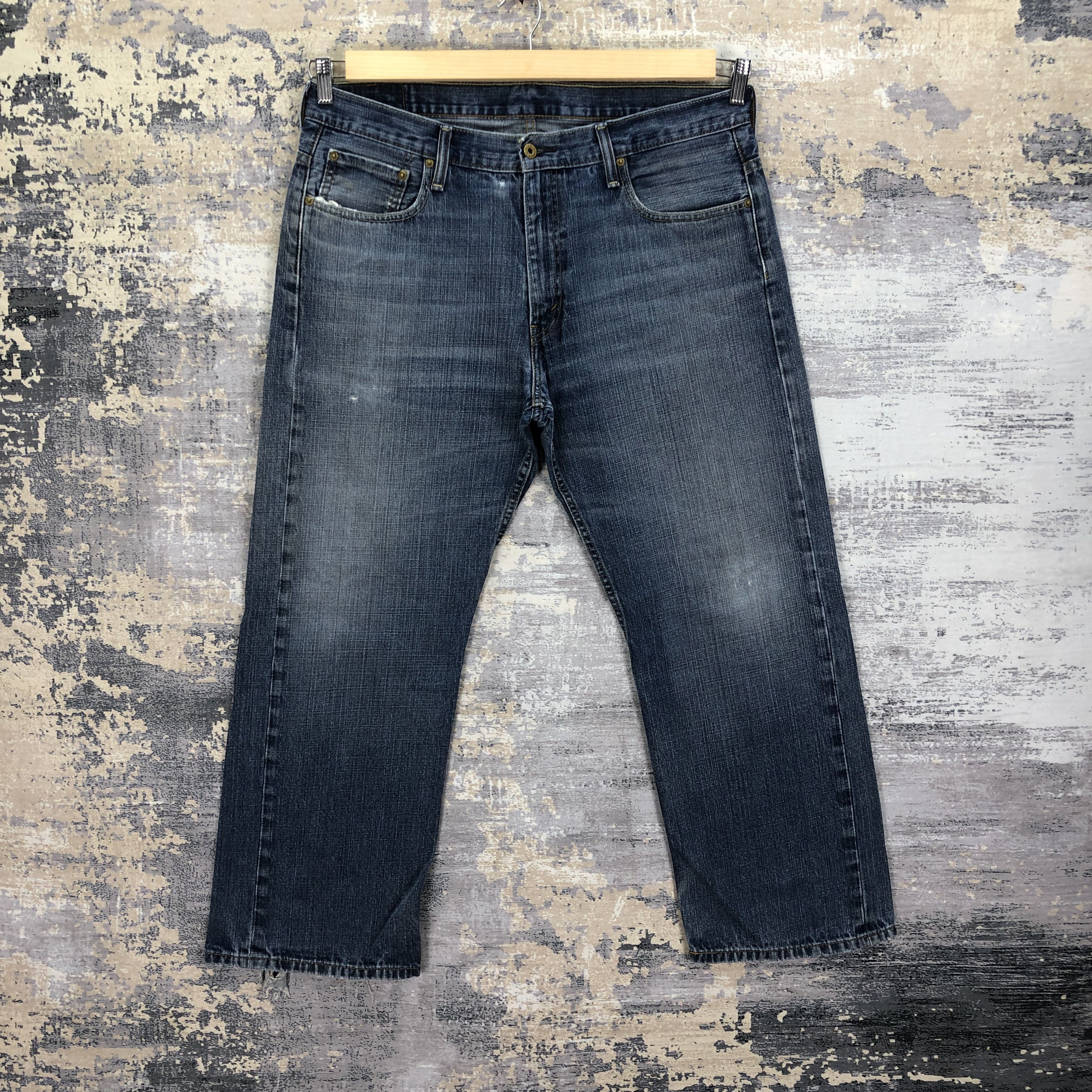 Levi's Vintage Levis 569 Baggy Jeans Levi's Faded Stonewash Denim Size US 38 / EU 54 - 1 Thumbnail