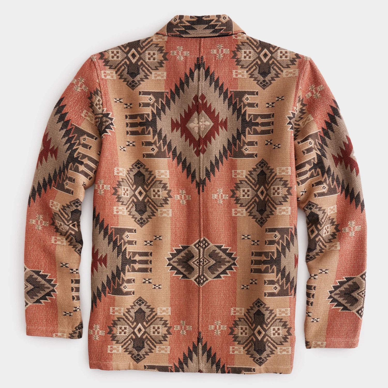 Todd Snyder Todd Snyder Southwestern Chore Coat Tan Aztec Motif - NWT Size US M / EU 48-50 / 2 - 2 Thumbnail