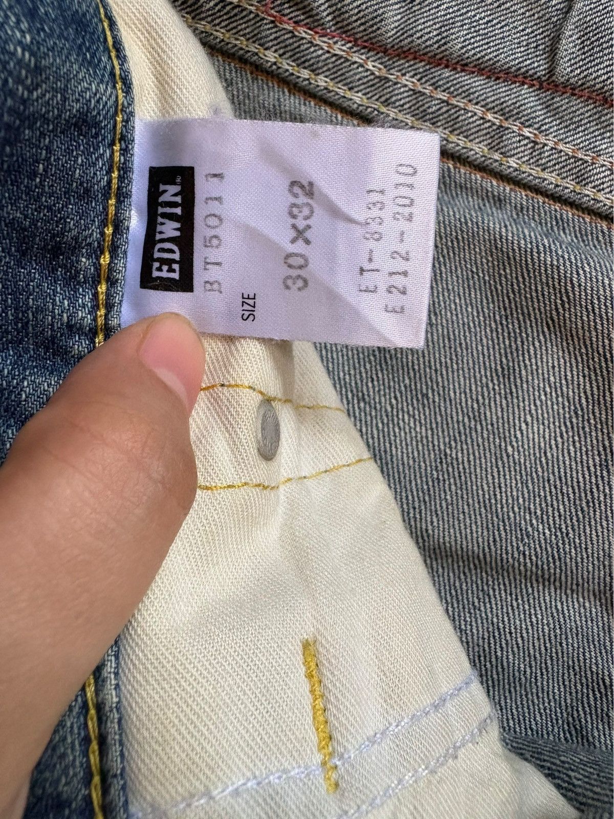 Edwin × Vintage Vintage Edwin Mud Wash Bootcut Flare Jeans Size US 31 - 10 Thumbnail