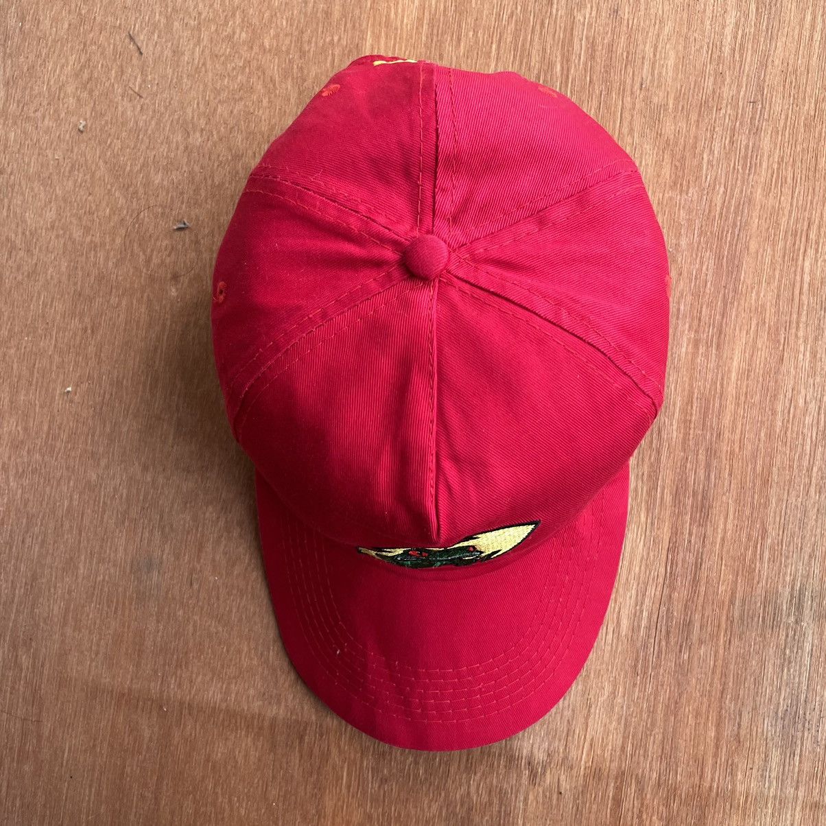 00s Frog red dad hat