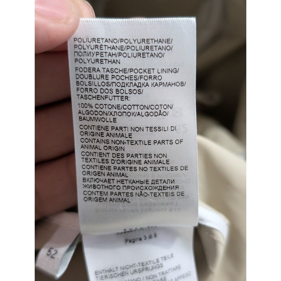 Bottega Veneta o1rshd1 Cotton Double Sided Trench Coated in Birch Size US L / EU 52-54 / 3 - 20 Thumbnail