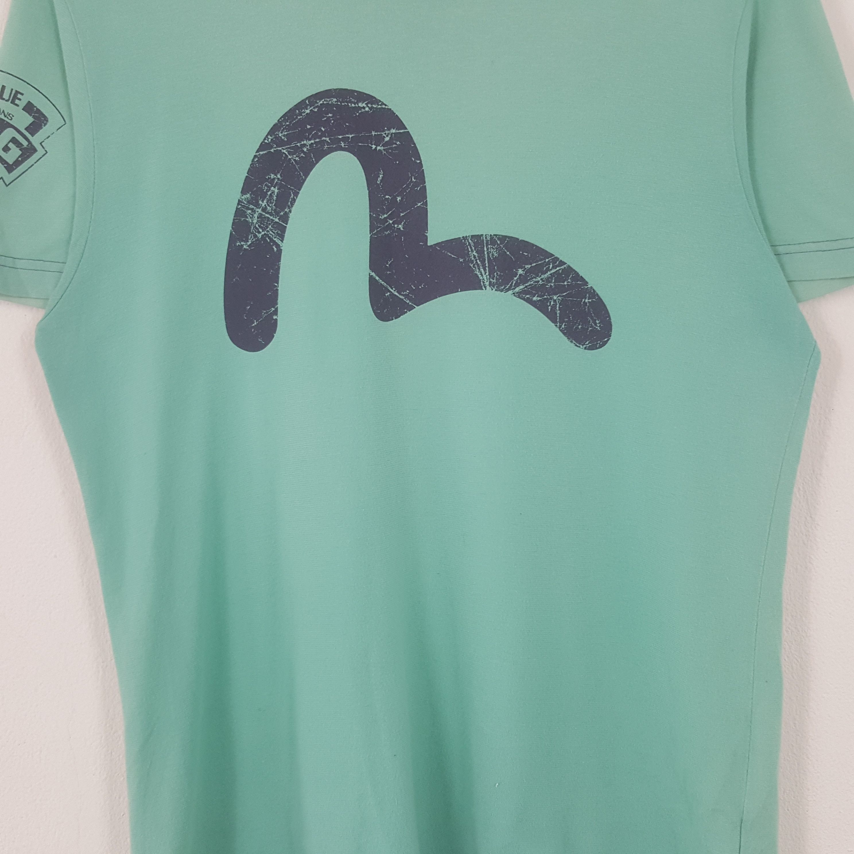 Vintage Evisu Japanese Brand Daicock Logo Tshirt
