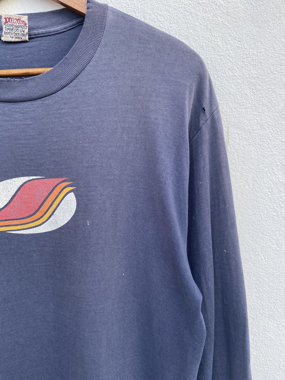 Stussy 🔥 Vintage 80s Vintage Stussy t shirt sun faded made in Usa Size US M / EU 48-50 / 2 - 3 Thumbnail