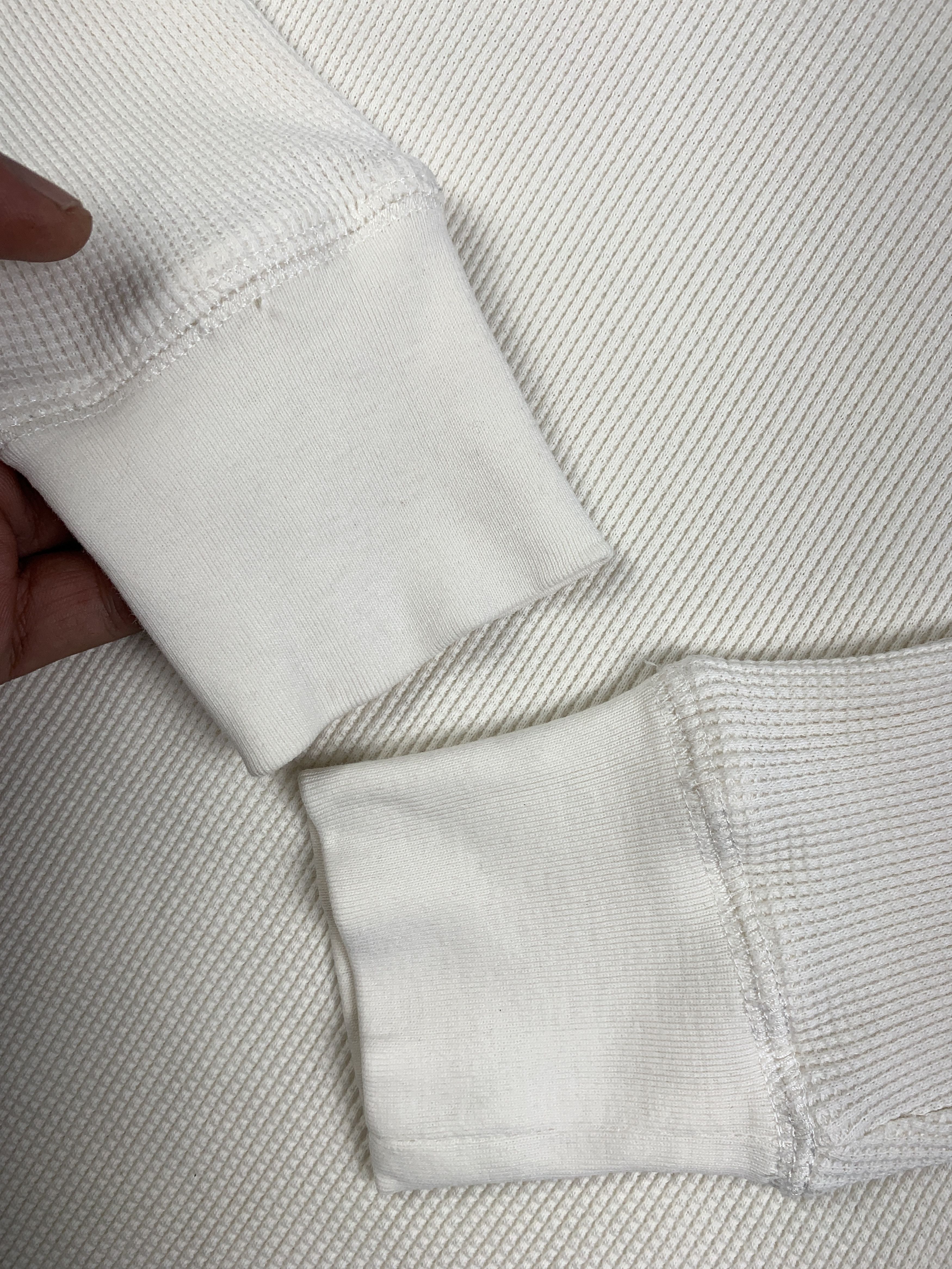 Schott Schott NYC White Inner Military Thermal Tee (L) Size L / US 10 / IT 46 - 4 Thumbnail