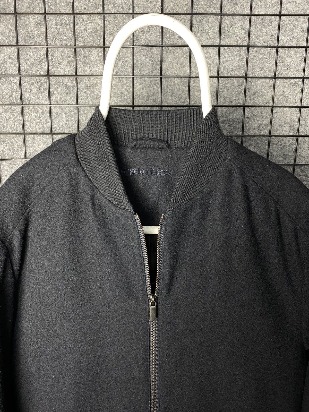 Angelo Litrico Angelo Litrico Streetwear Wool Blend Bomber Jacket Size M Size US M / EU 48-50 / 2 - 2 Thumbnail
