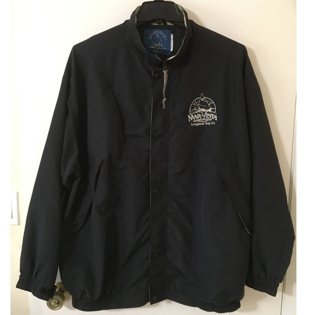 Other The Bear Trading Co XL Black Tan Windbreaker Bomber Jacket Size US XL / EU 56 / 4 - 3 Thumbnail