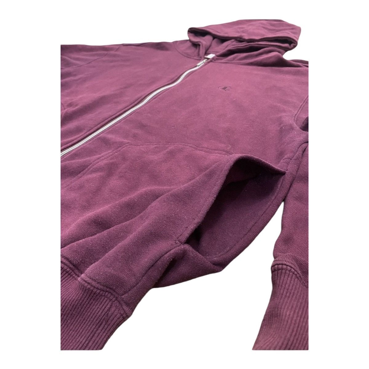 Champion × MLB CHAMPION HOODIE ZIPPER UP VINTAGE RARE MAROON COLOUR Size US L / EU 52-54 / 3 - 6 Thumbnail