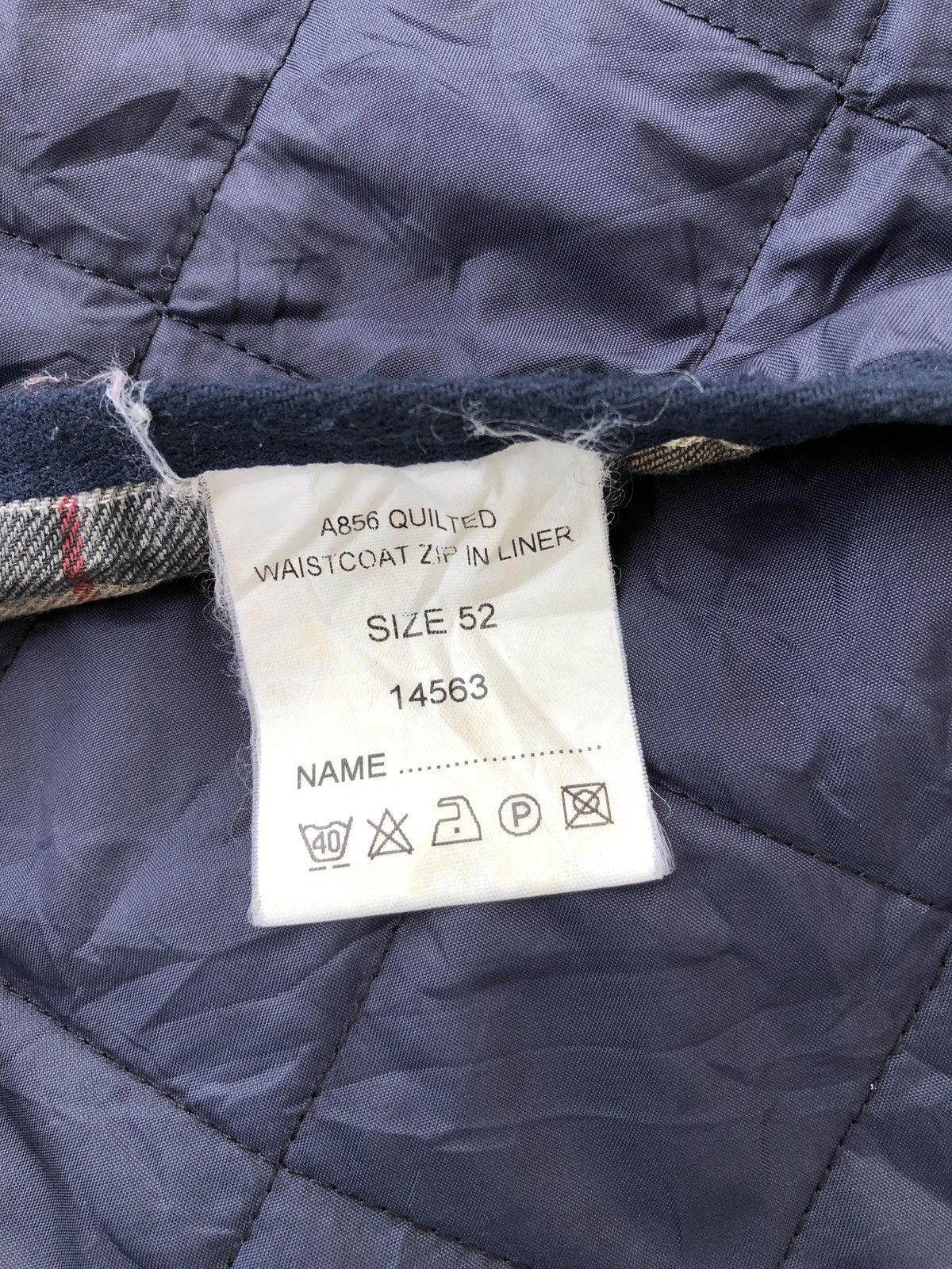 Barbour Barbour Navy Quilted Waistcoat Zip In Liner Vest Outdoor Size US L / EU 52-54 / 3 - 11 Thumbnail