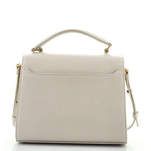 Saint Laurent Paris o1s1wg110924 Size: OS / Cassandra Top Handle Bag Soft Cream Size ONE SIZE - 3 Thumbnail