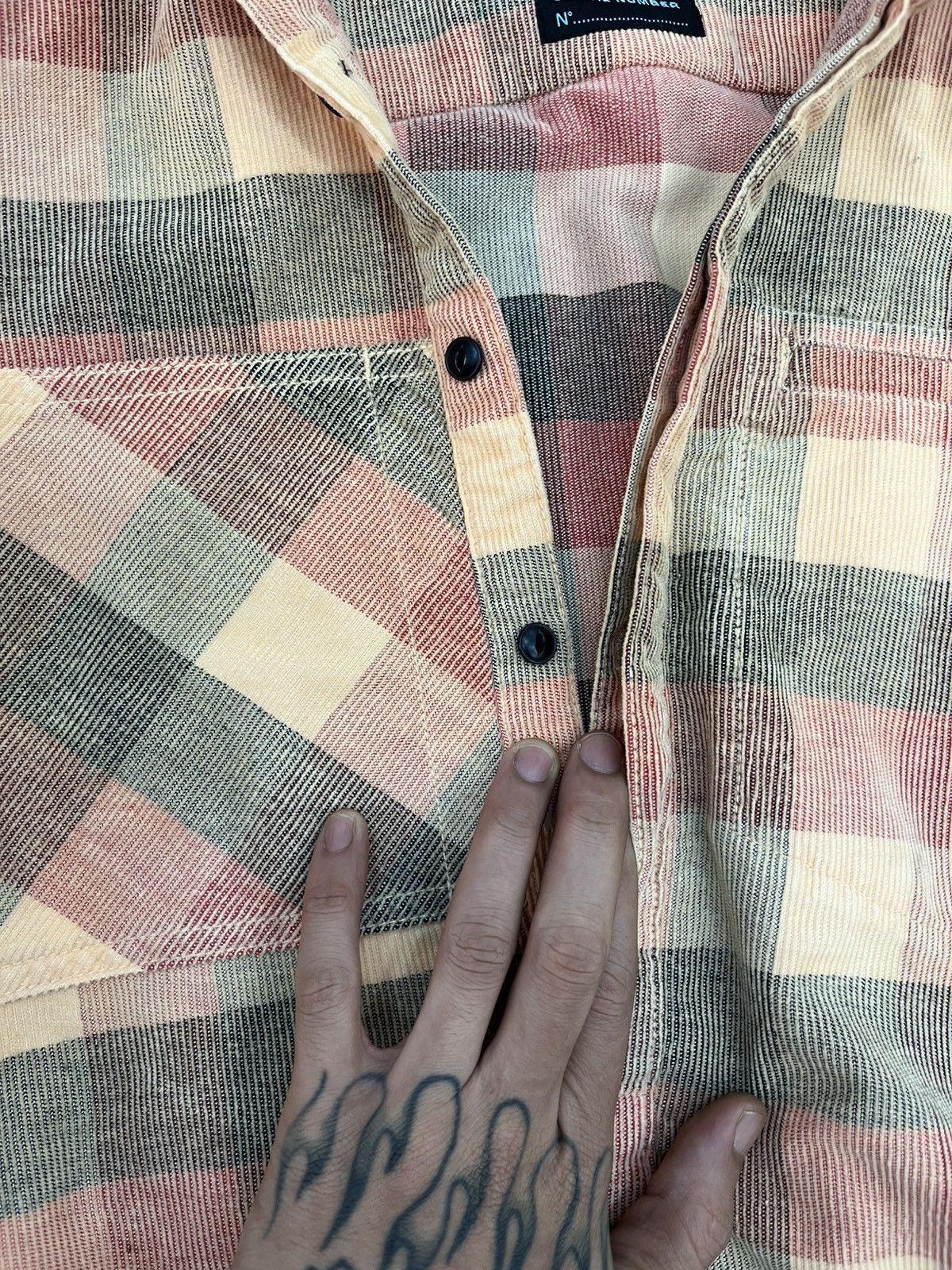 Nicole Club Nicole Club for Men - Corduroy half button ups Size US L / EU 52-54 / 3 - 4 Thumbnail