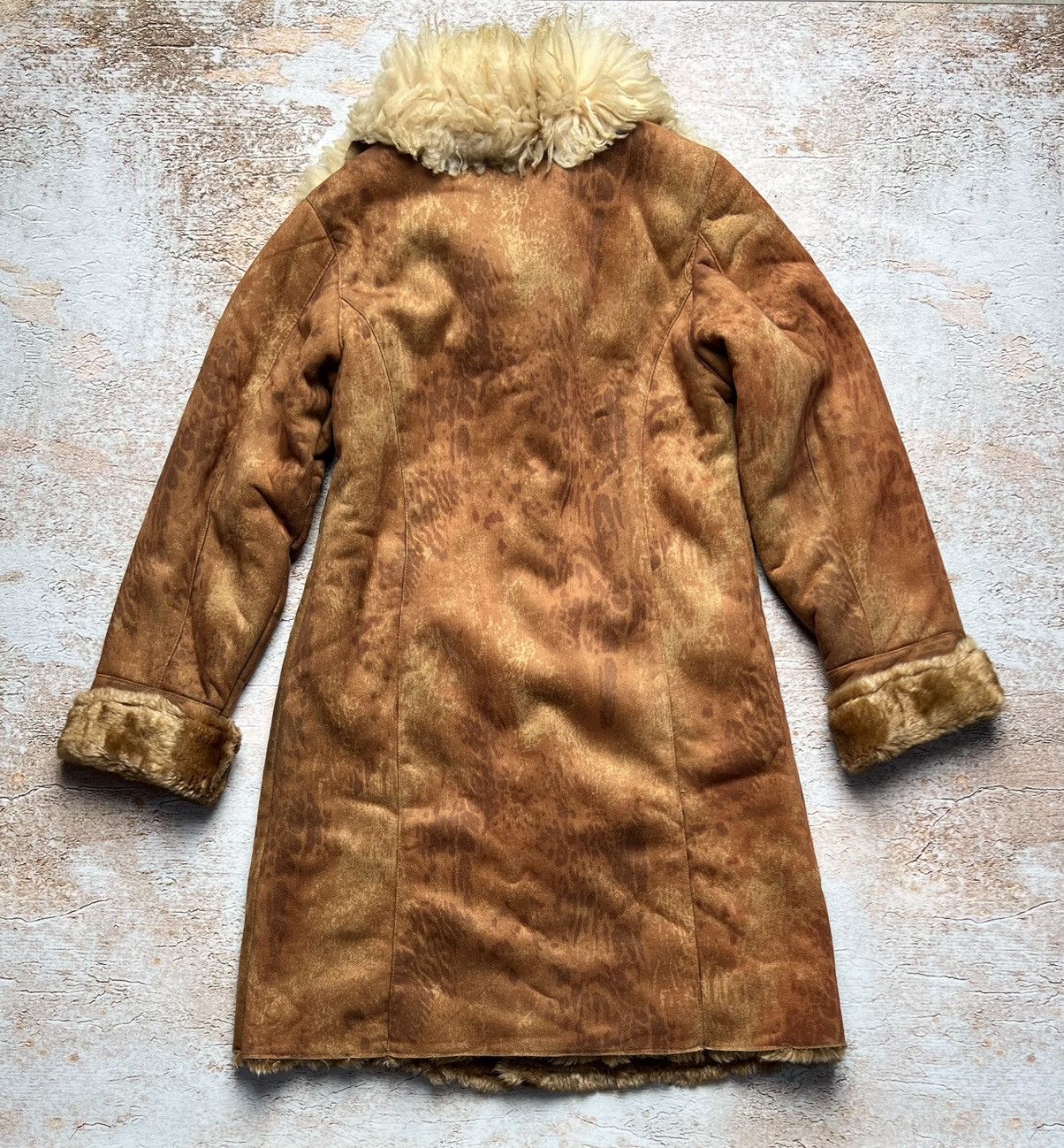 Vintage Vintage 90s retro faux fur coat Size S / US 4 / IT 40 - 8 Thumbnail