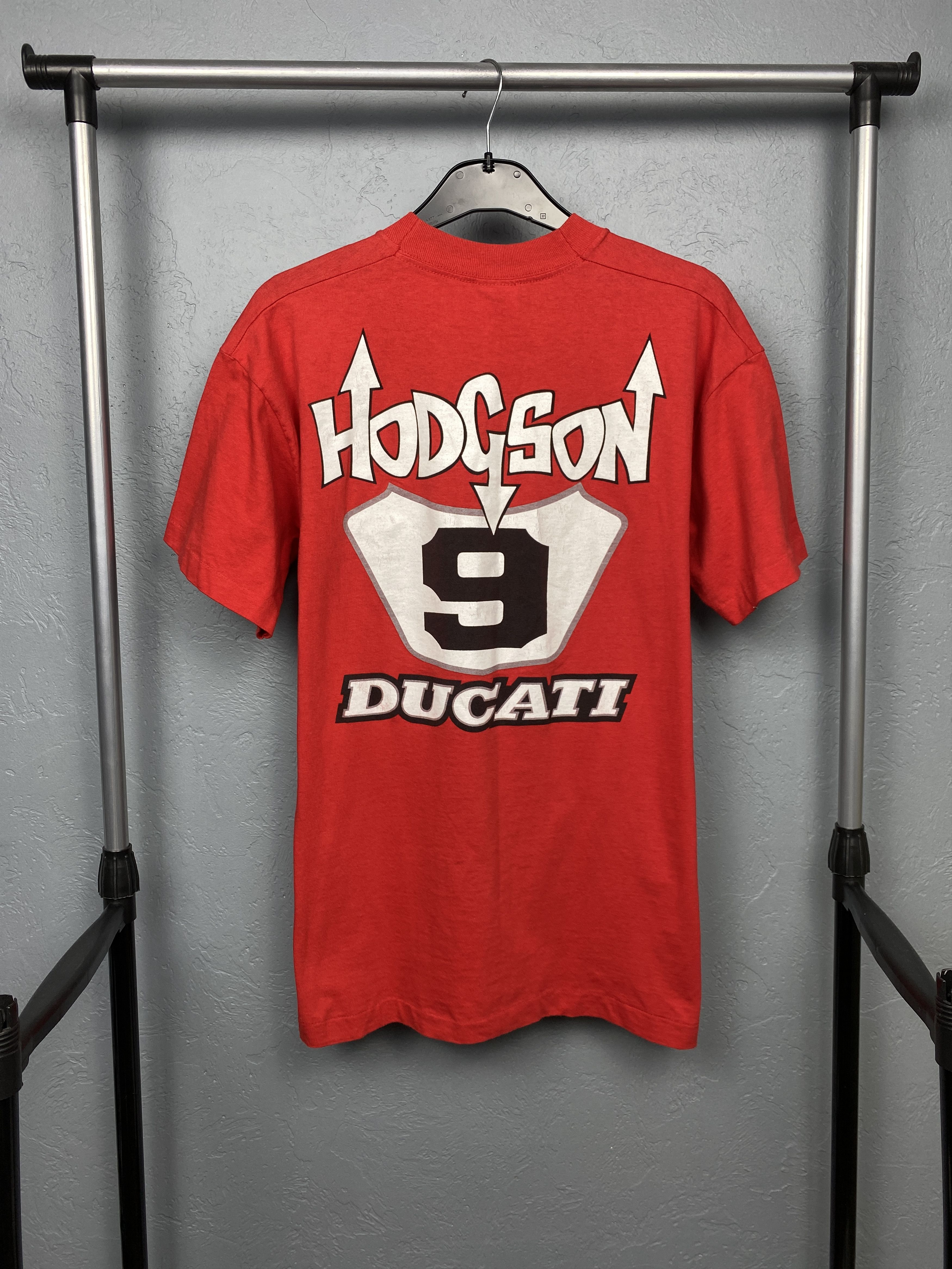 Ducati × Vintage Ducati Neil Hodgson Vintage Mens Crew Neck T-Shirt Size US M / EU 48-50 / 2 - 7 Thumbnail