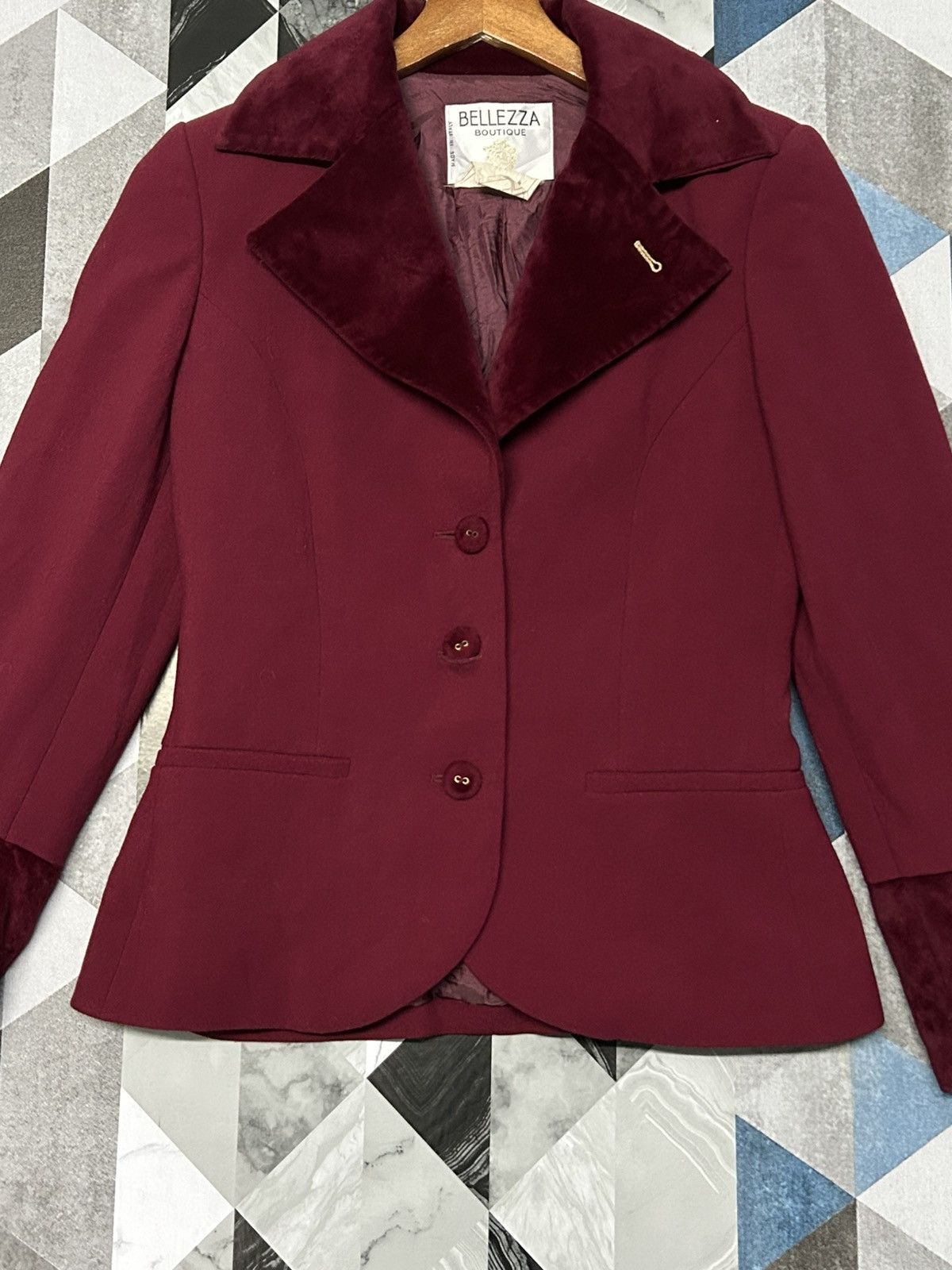 Designer × Vintage 🔥🔥 Vintage BELLEZZA BOUTIQUE Blazer Size S / US 4 / IT 40 - 5 Thumbnail