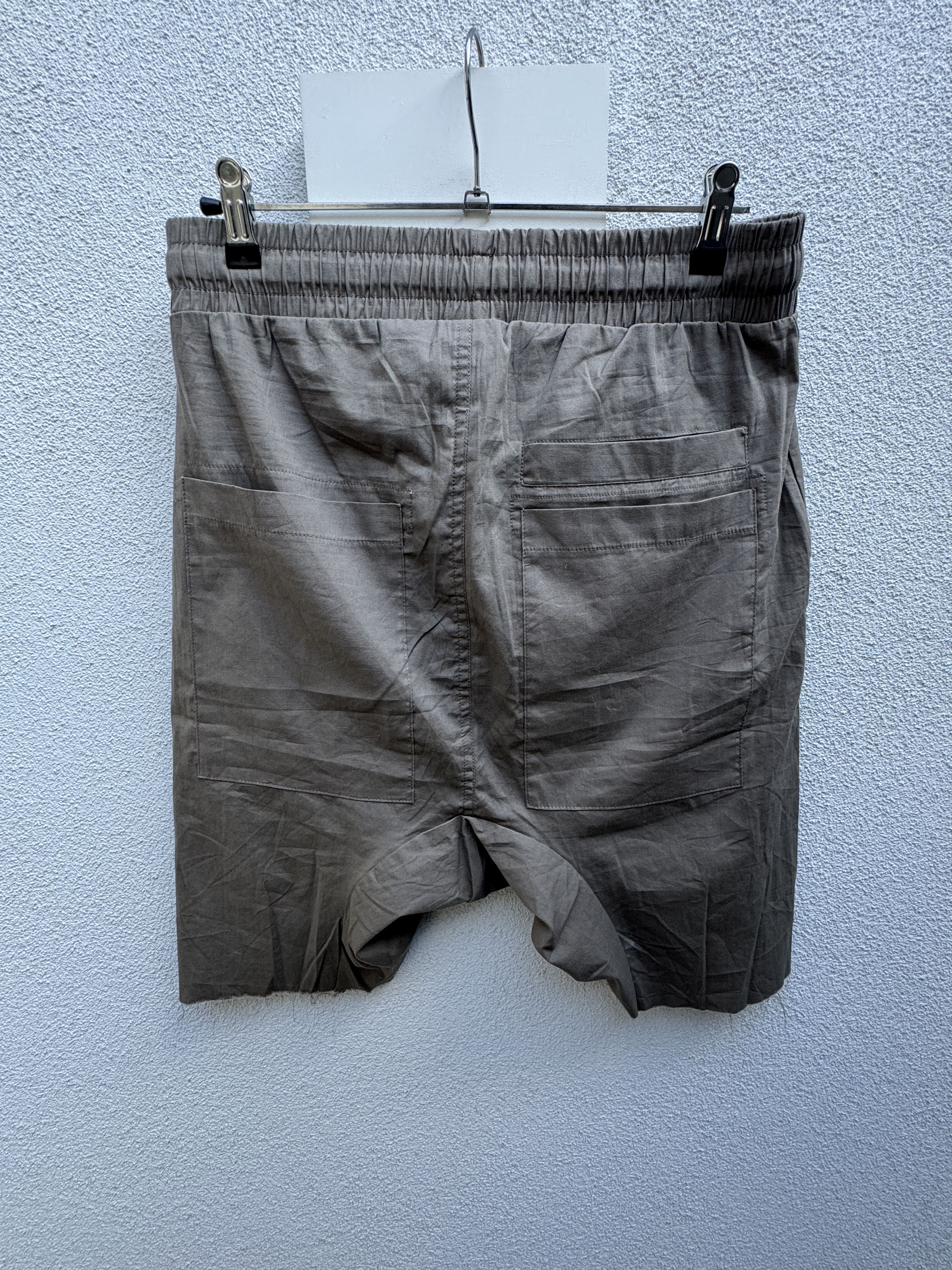 Thom Krom THOM KROM Beige Shorts Drop Crotch Black S Size US 30 / EU 46 - 3 Thumbnail