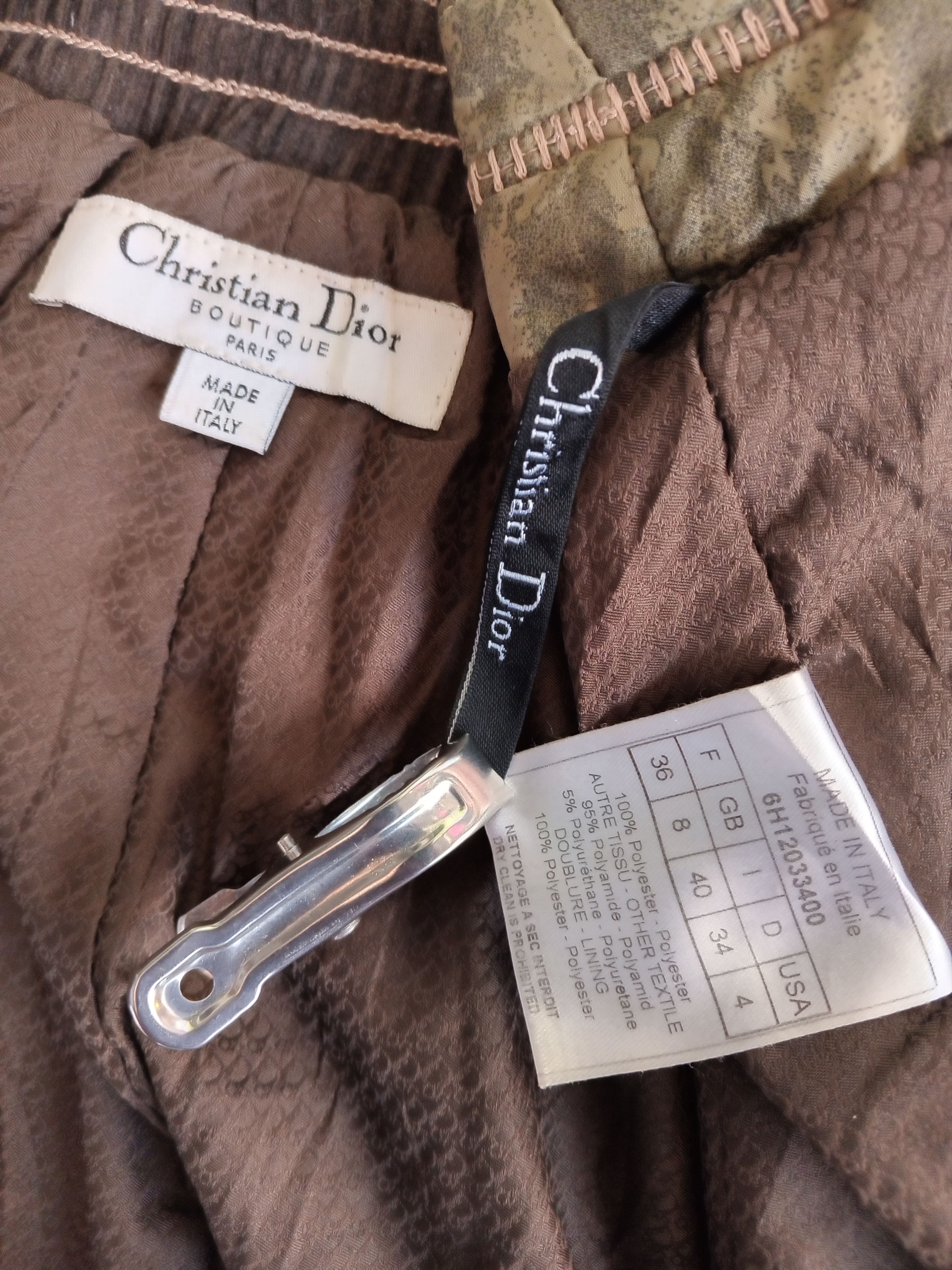 Christian Dior Monsieur RARE Vintage Christian Dior Boutique Paris Skirt Size 30" / US 8 / IT 44 - 5 Thumbnail