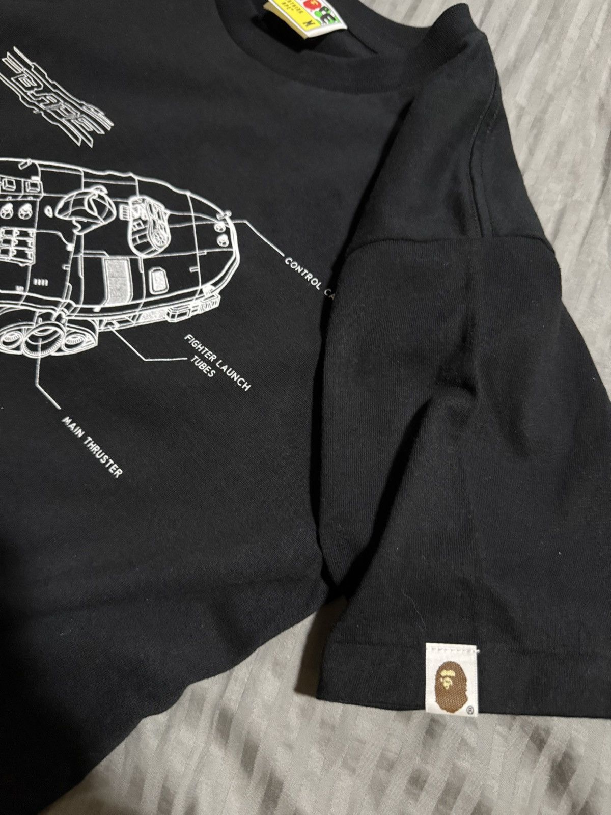 Bape Bape Space Ship T-Shirt Size US M / EU 48-50 / 2 - 5 Thumbnail