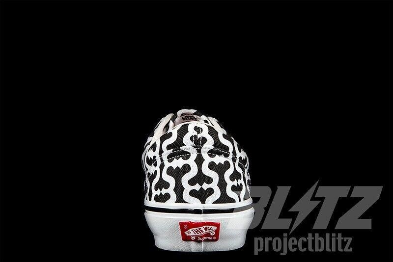 Vans SS21 Vans Supreme Skate Era Monogram S Logo Black 8.5 Size US 8.5 / EU 41-42 - 5 Thumbnail