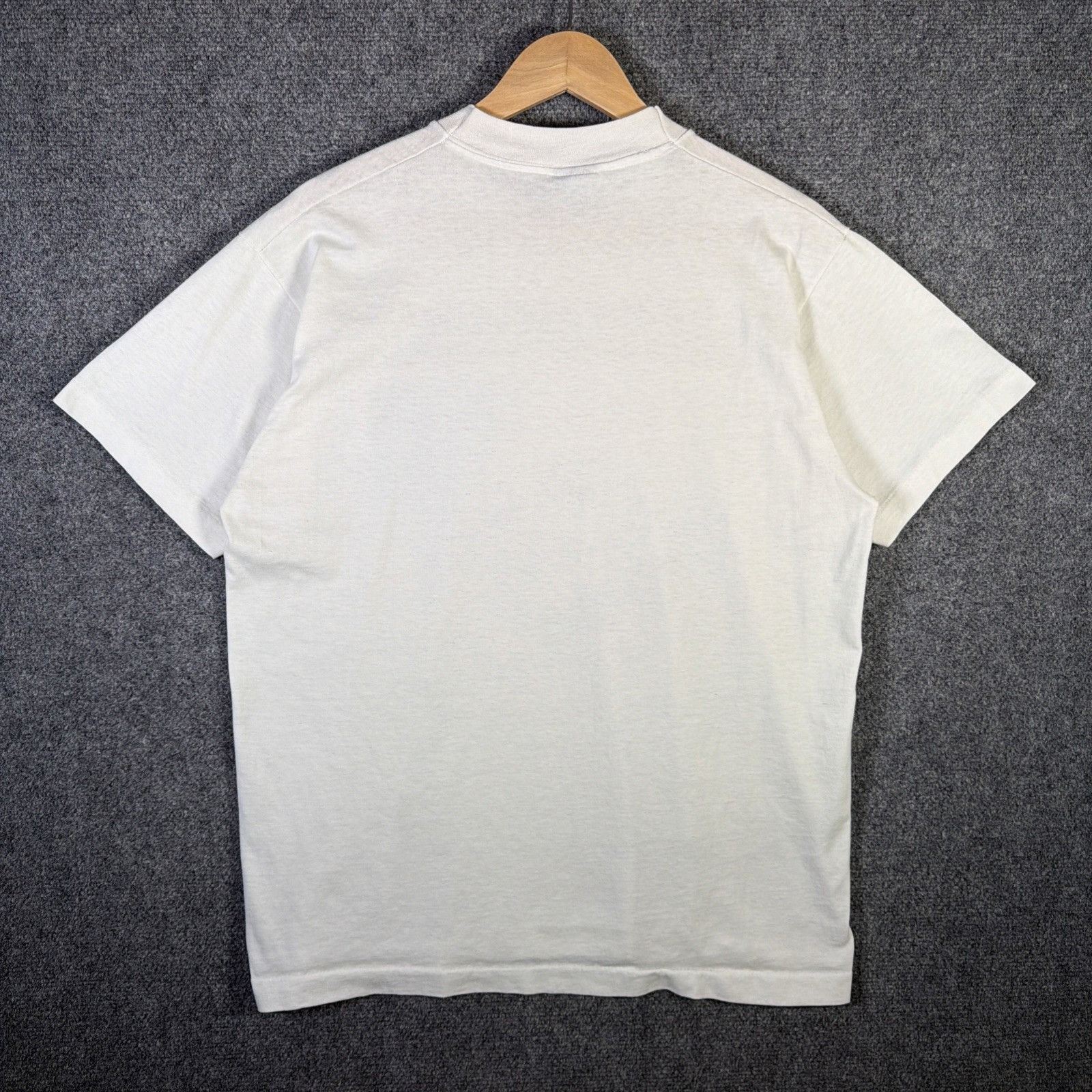 Band Tees Vintage Nina Hagen Shirt Mens Large White 80s Revolution Size US L / EU 52-54 / 3 - 7 Thumbnail