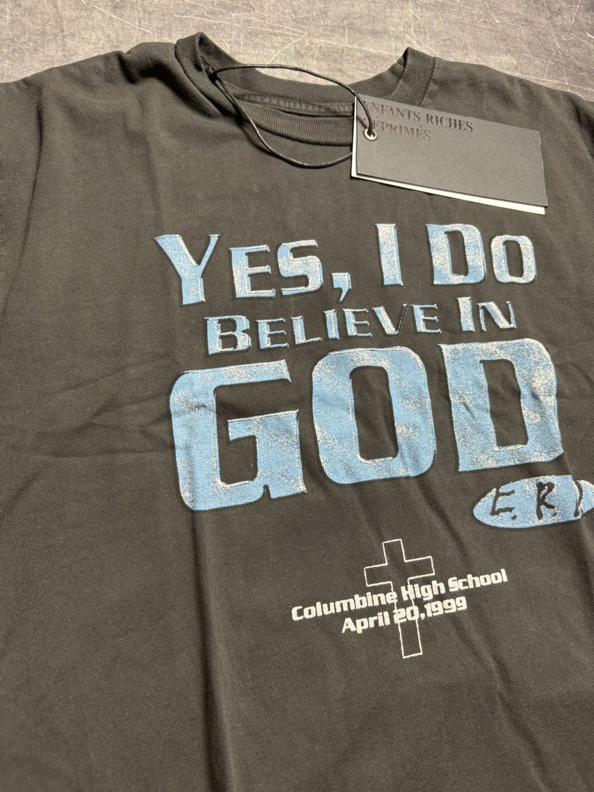 Enfants Riches Deprimes Enfants Riches Deprimes “I BELIEVE IN GOD” Columbine T-Shirt Size US L / EU 52-54 / 3 - 3 Thumbnail