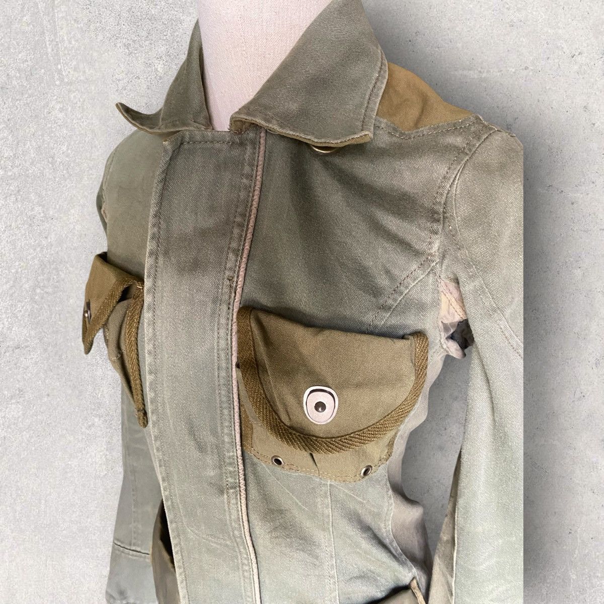 Le Grande Bleu (L.G.B.) L.G.B. Military Jacket Size S / US 4 / IT 40 - 5 Thumbnail