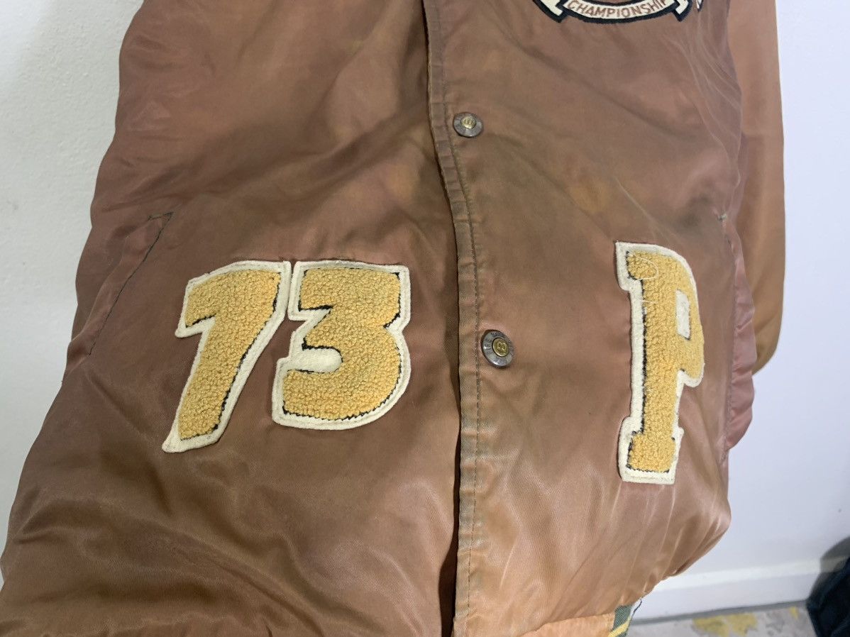Vintage Vintage Back Fire Varsity jacket Oversized Size US XL / EU 56 / 4 - 5 Thumbnail