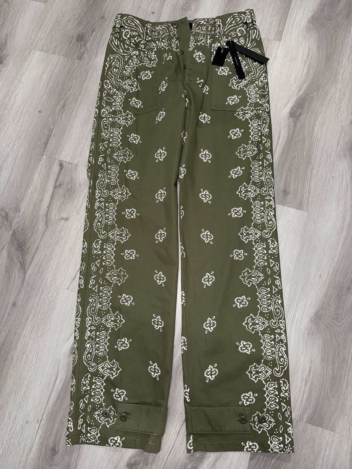Amiri Amiri Baggy Bandana Pants Size US 30 / EU 46 - 1 Thumbnail