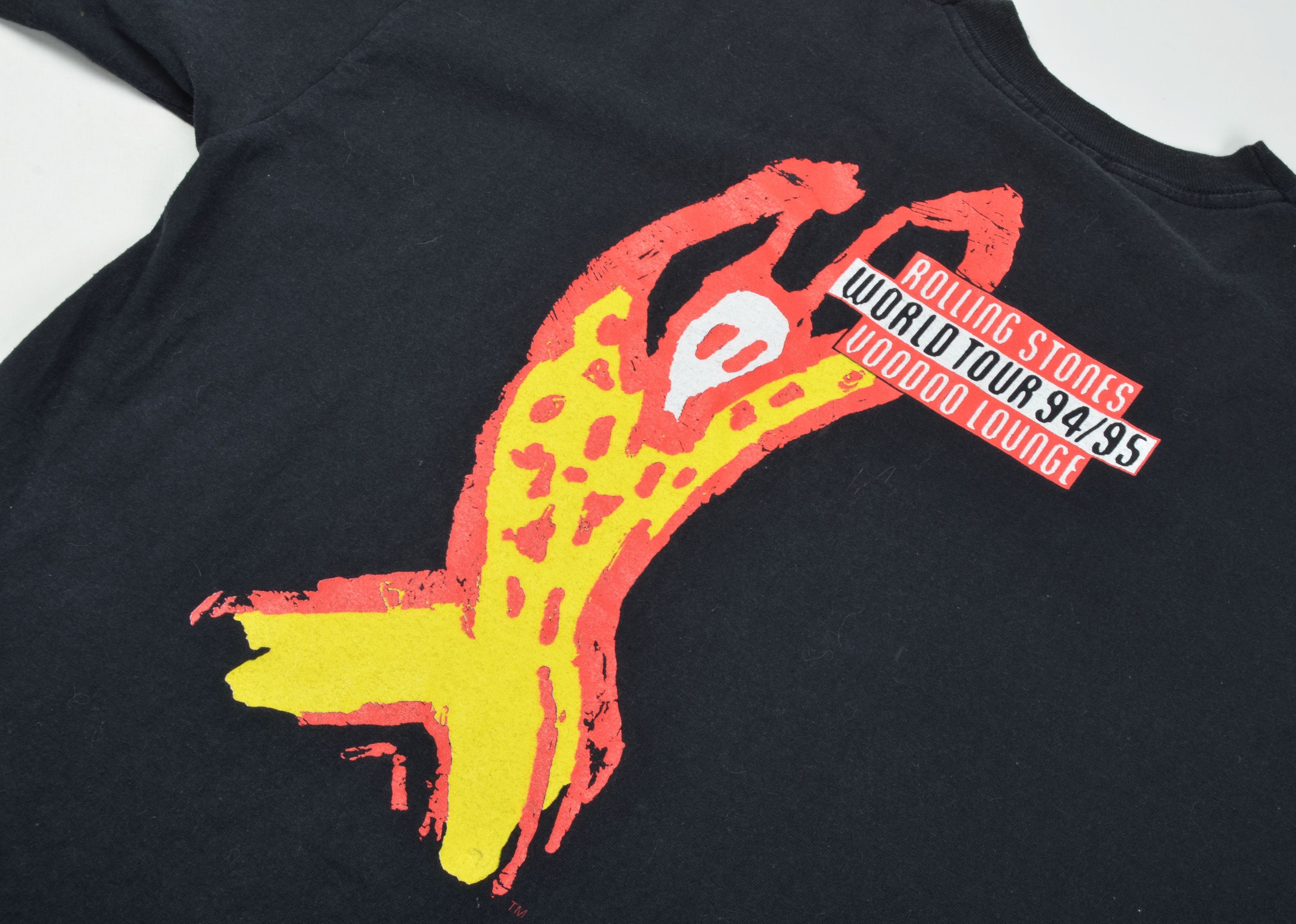 Band Tees Vintage Rolling Stones Brockum Voodoo Lounge1995 Tour Tee Size US L / EU 52-54 / 3 - 7 Thumbnail