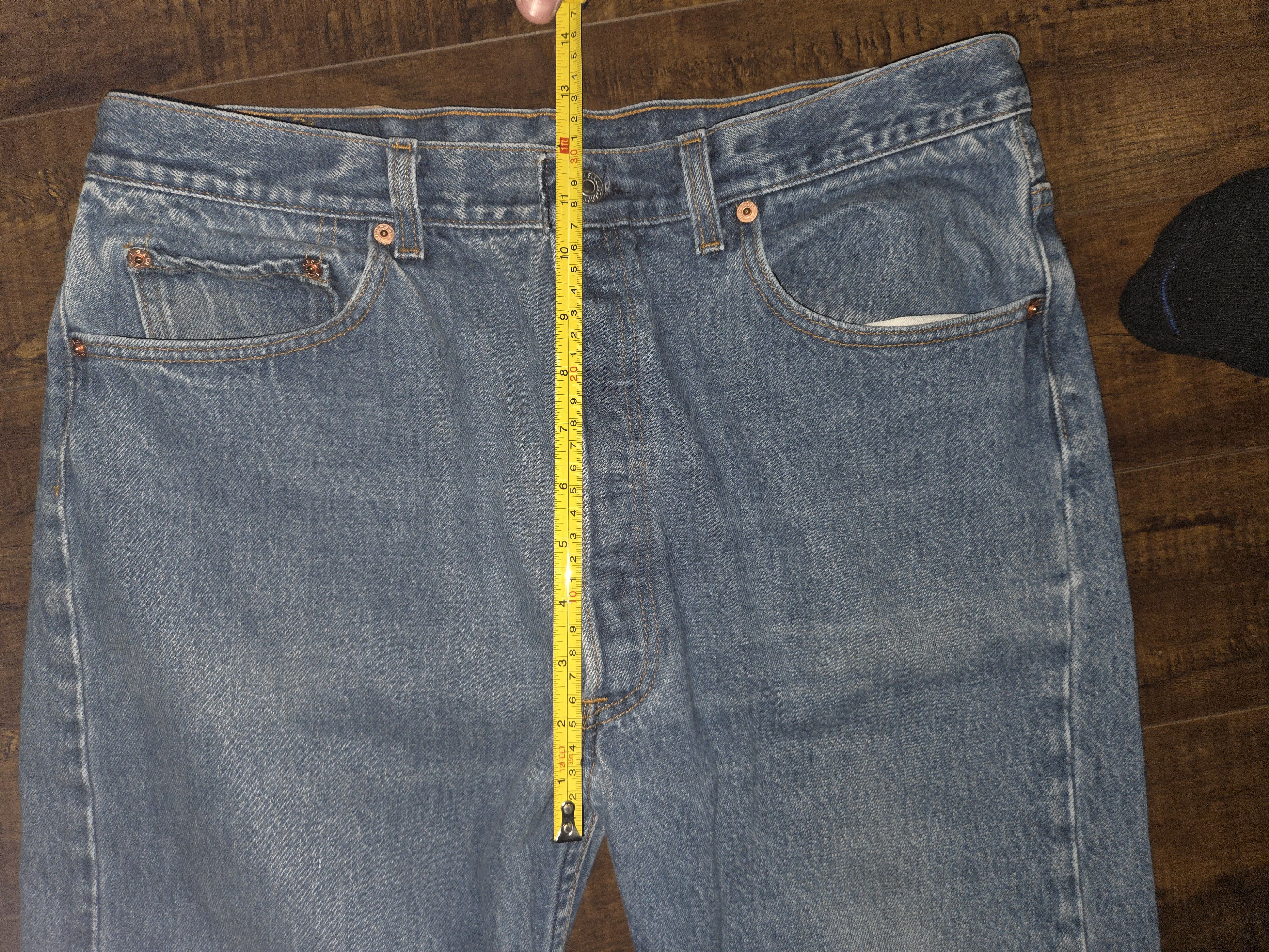 Levi's Vintage 90s Levi's 501 Men's Jeans Made In USA 34x30 Size US 38 / EU 54 - 11 Thumbnail