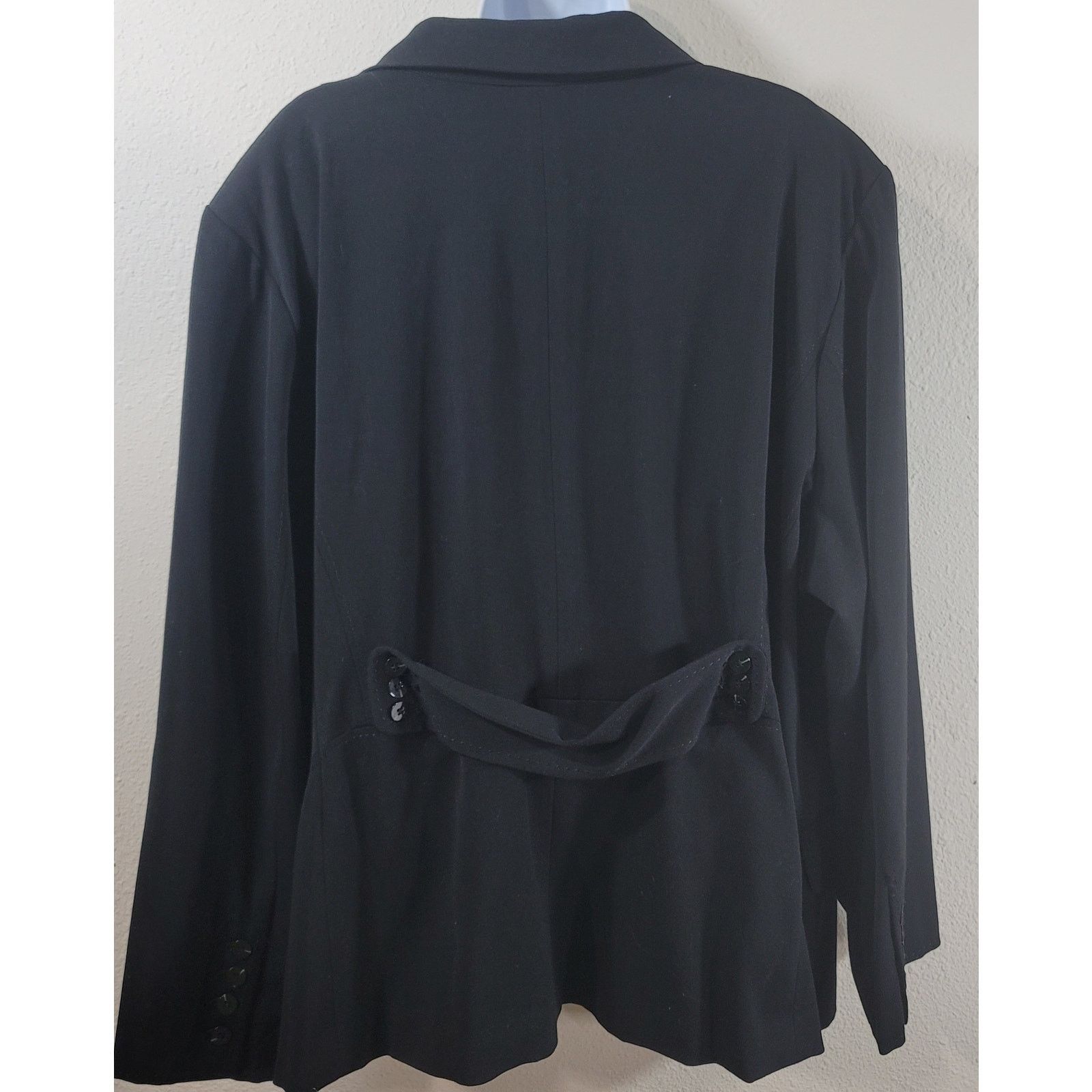 Other Lane Bryant Black Notched Collar 4 Button Blazer 26 Plus Size 3XL / US 20-22 - 3 Thumbnail