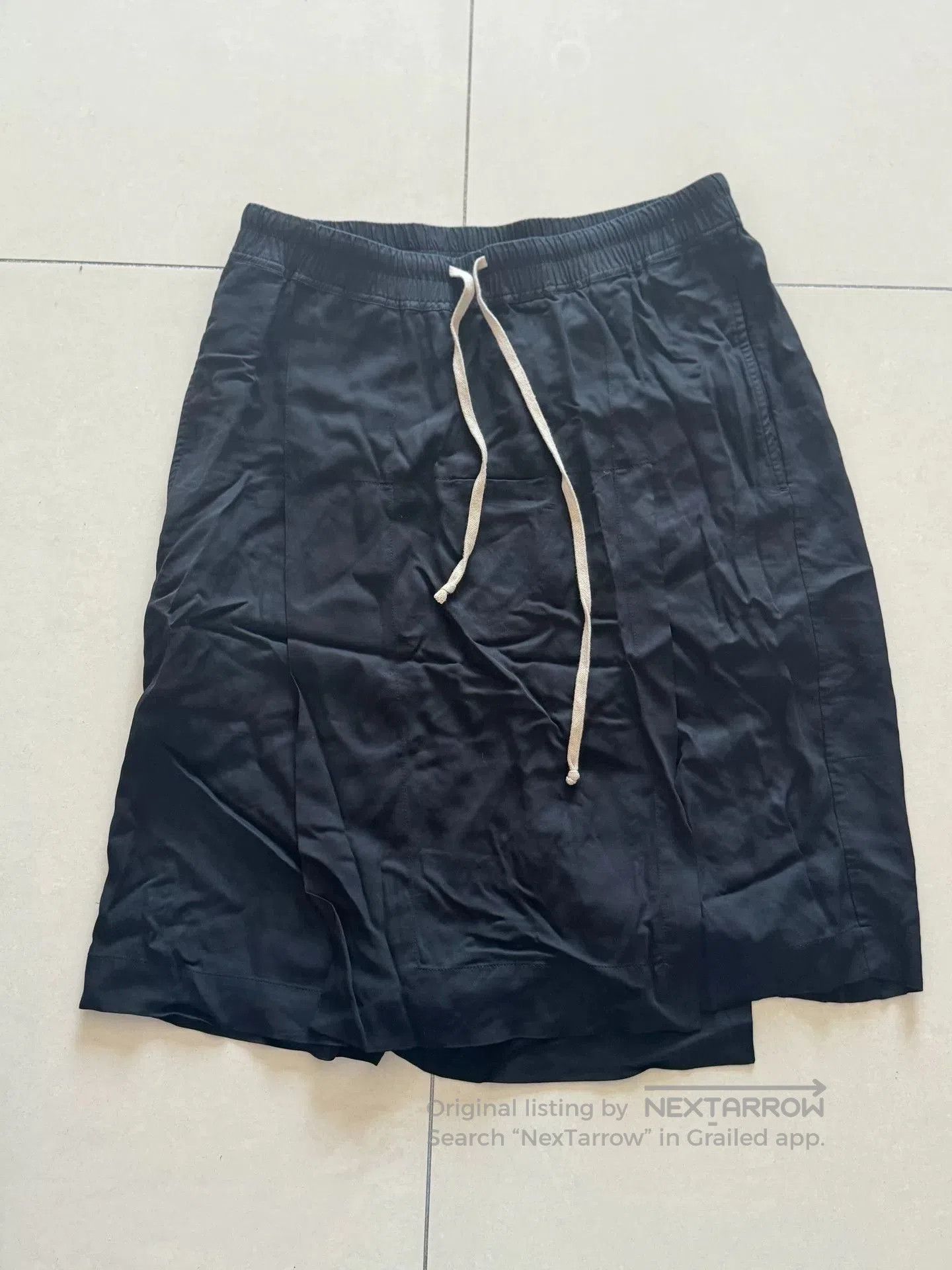 Rick Owens Rick Owens 16SS Silk Shorts. Size US 36 / EU 52 - 1 Thumbnail