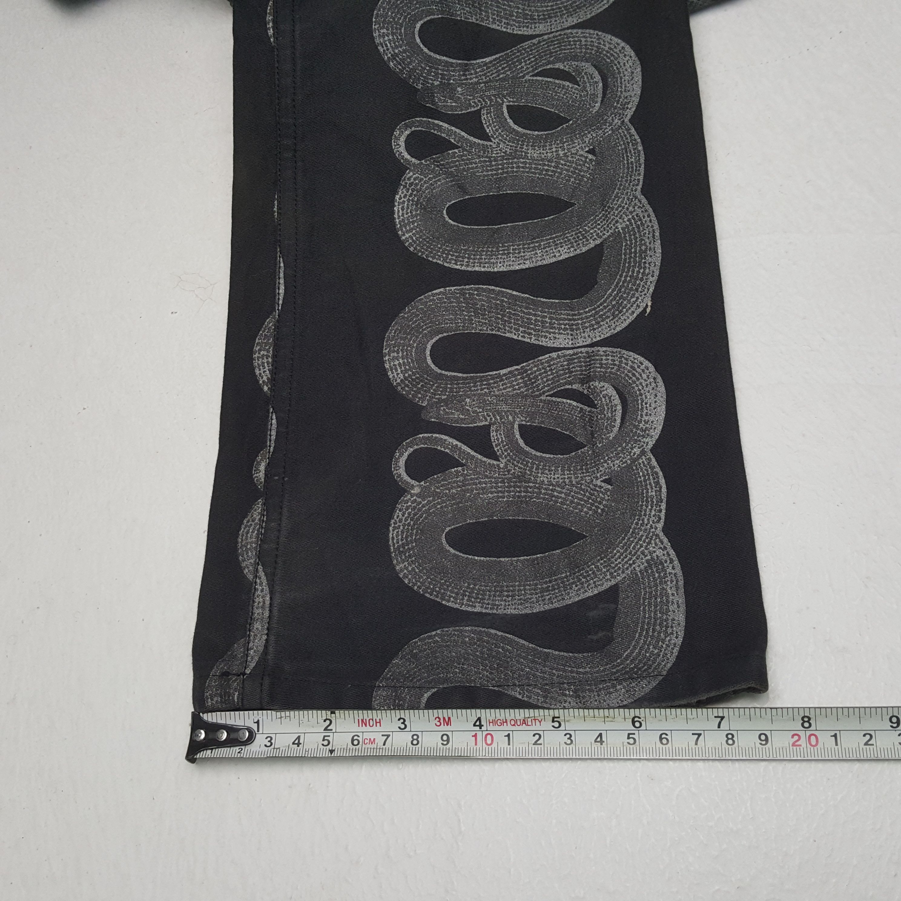 Hysteric Glamour HYSTERIC GLAMOUR Fashion Style Snake Art Pants Size 25" / US 0 / IT 36 - 11 Thumbnail