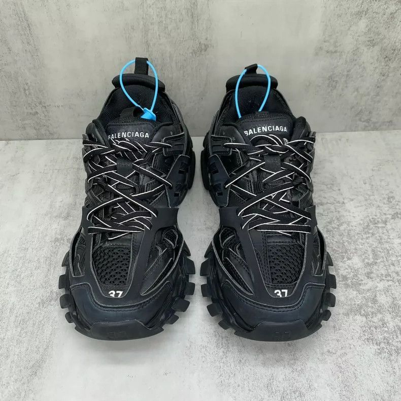 Balenciaga Balenciaga Track Sneakers in Black Size 37-2505 Size US 6.5 / IT 36.5 - 4 Thumbnail