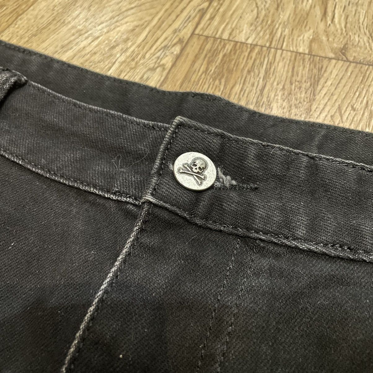 Japanese Brand Vintage Crystal Skull Denim Jeans Black Philipp Plein Style Size US 38 / EU 54 - 3 Thumbnail