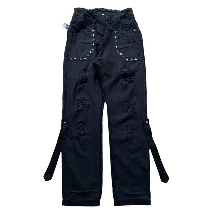 Hysteric Glamour Algonquins Ifsixwasnine Studed Distressed Pants Size US 30 / EU 46 - 5 Thumbnail