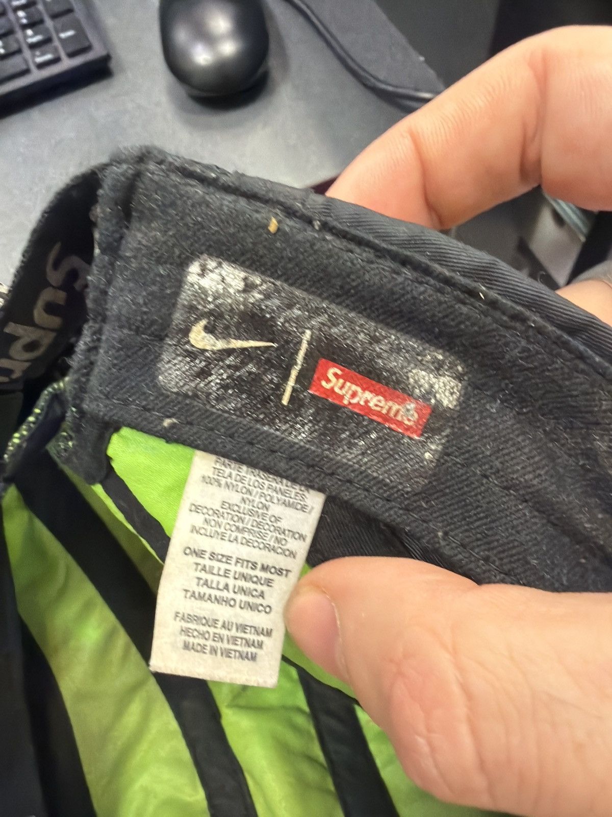 Nike × Supreme Supreme Nike Humara hat black green Size ONE SIZE - 3 Thumbnail