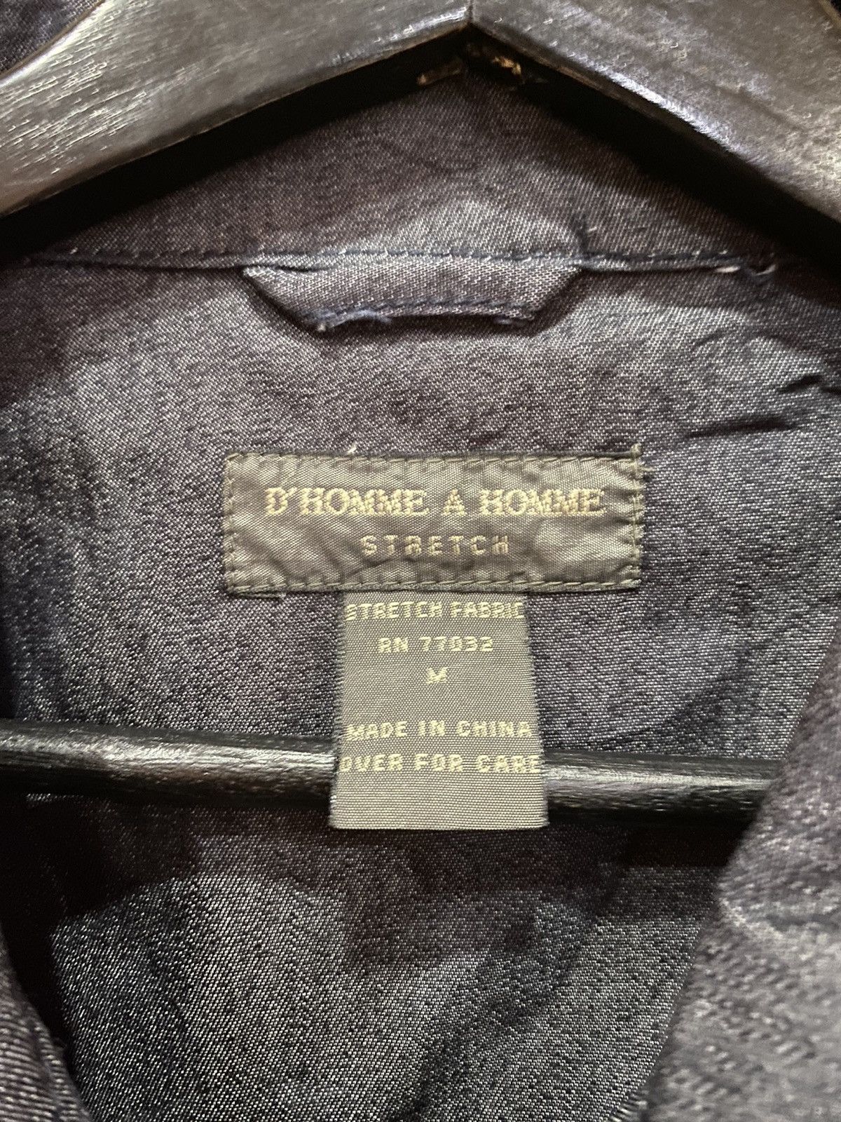 Japanese Brand D’Homme à Homme Stretch Fabric Jacket - Sleek Modern Style Size US M / EU 48-50 / 2 - 6 Thumbnail