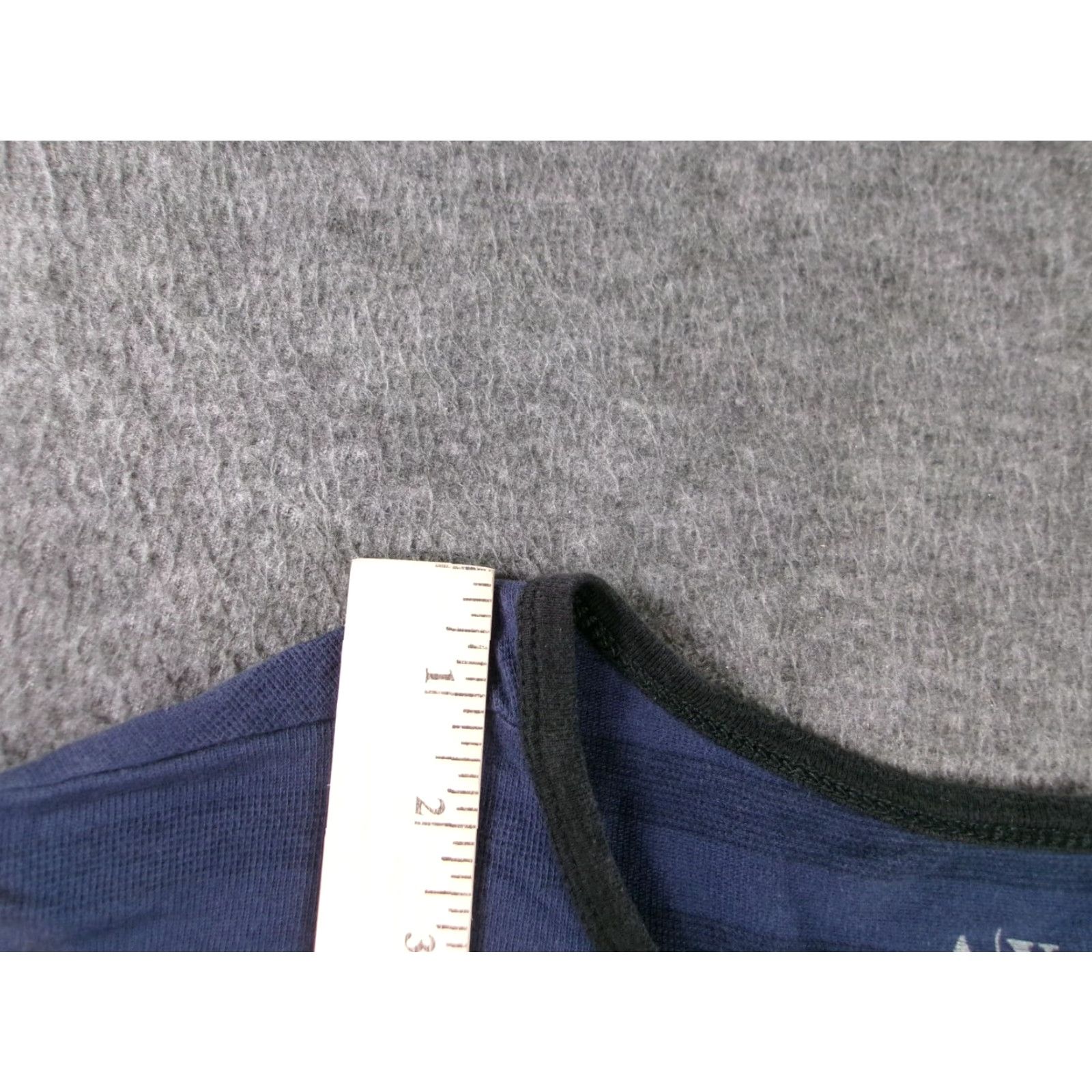 Armani Exchange Armani Exchange Shirt Men Medium Navy Striped Henley Classic Preppy Logo Short Sleeve Cotton Blend Size US M / EU 48-50 / 2 - 4 Thumbnail