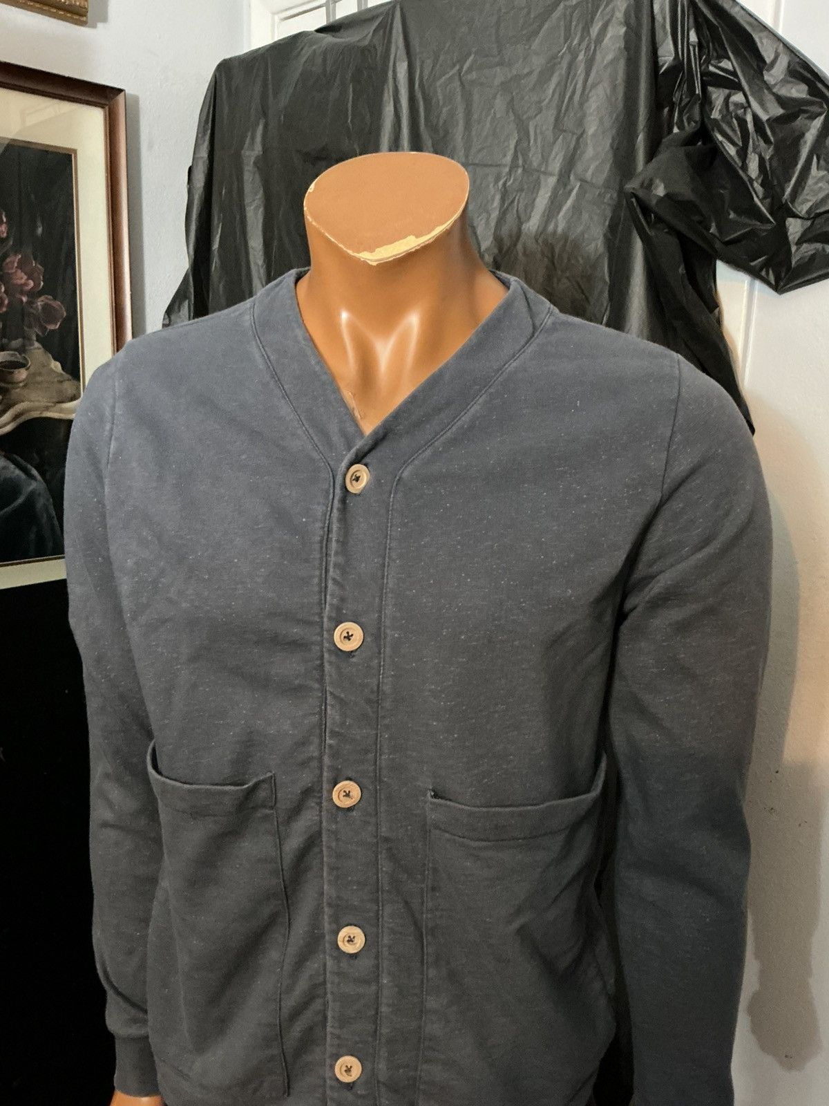 Other Unfeigned Gear Organic Cotton Terry Fleece Cardigan Sweater Size US S / EU 44-46 / 1 - 10 Thumbnail