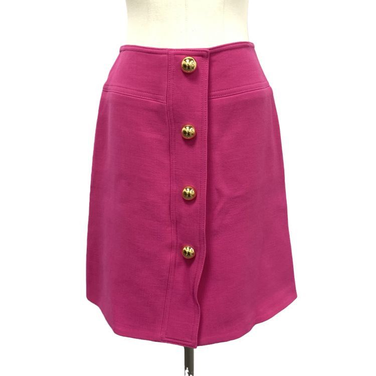 Prada Prada Pink Wool Mini Skirt Size 40 Size 27" / US 4 / IT 40 - 1 Thumbnail