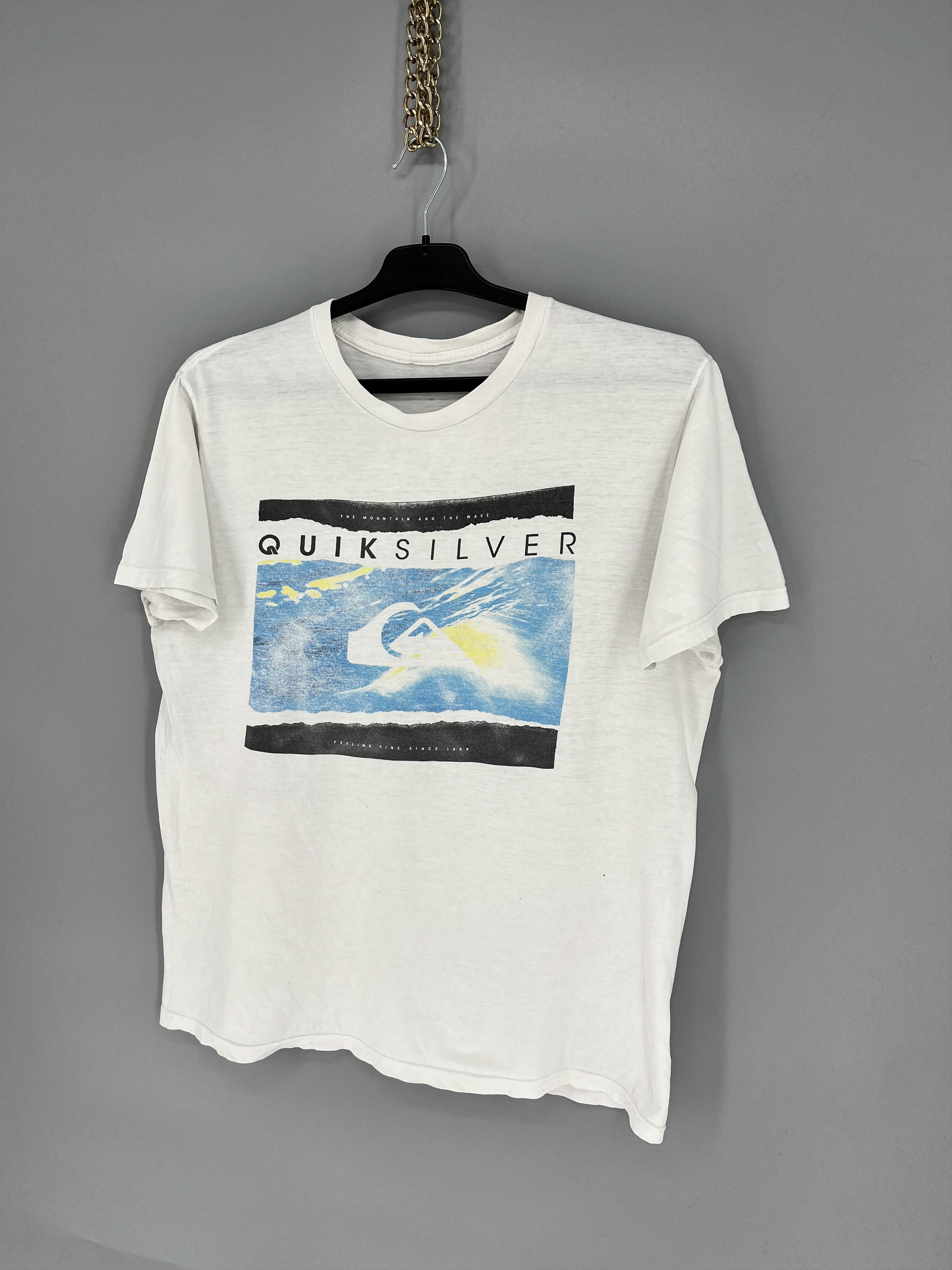 Other Vintage Quiksilver T-Shirt Medium Gray Surf Skateboard y2k Size US M / EU 48-50 / 2 - 3 Thumbnail