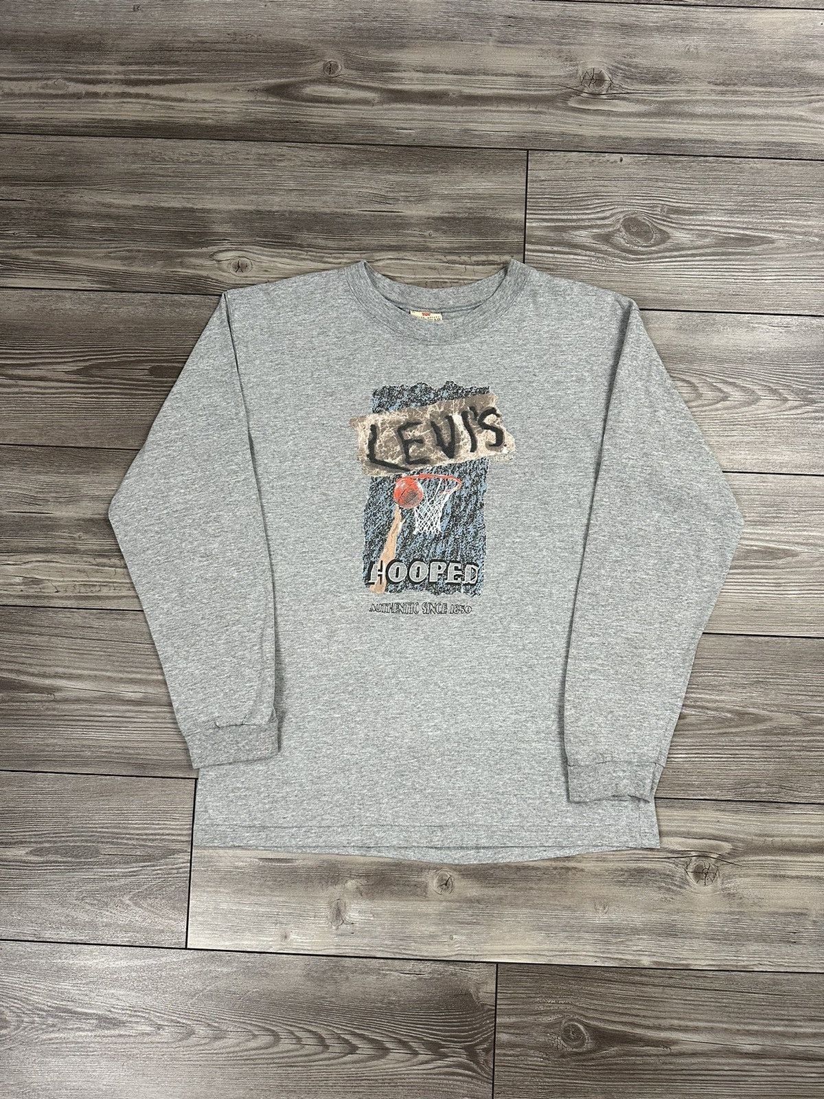 Levi's Vintage Levi’s Hooped Longsleeve Size US L / EU 52-54 / 3 - 1 Thumbnail