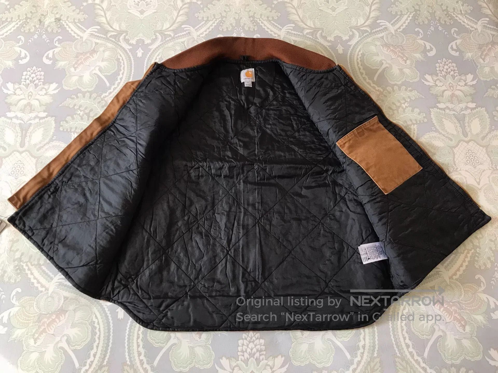 Carhartt Carhartt V02 Brown XL Canvas Vest. Size US XL / EU 56 / 4 - 3 Thumbnail