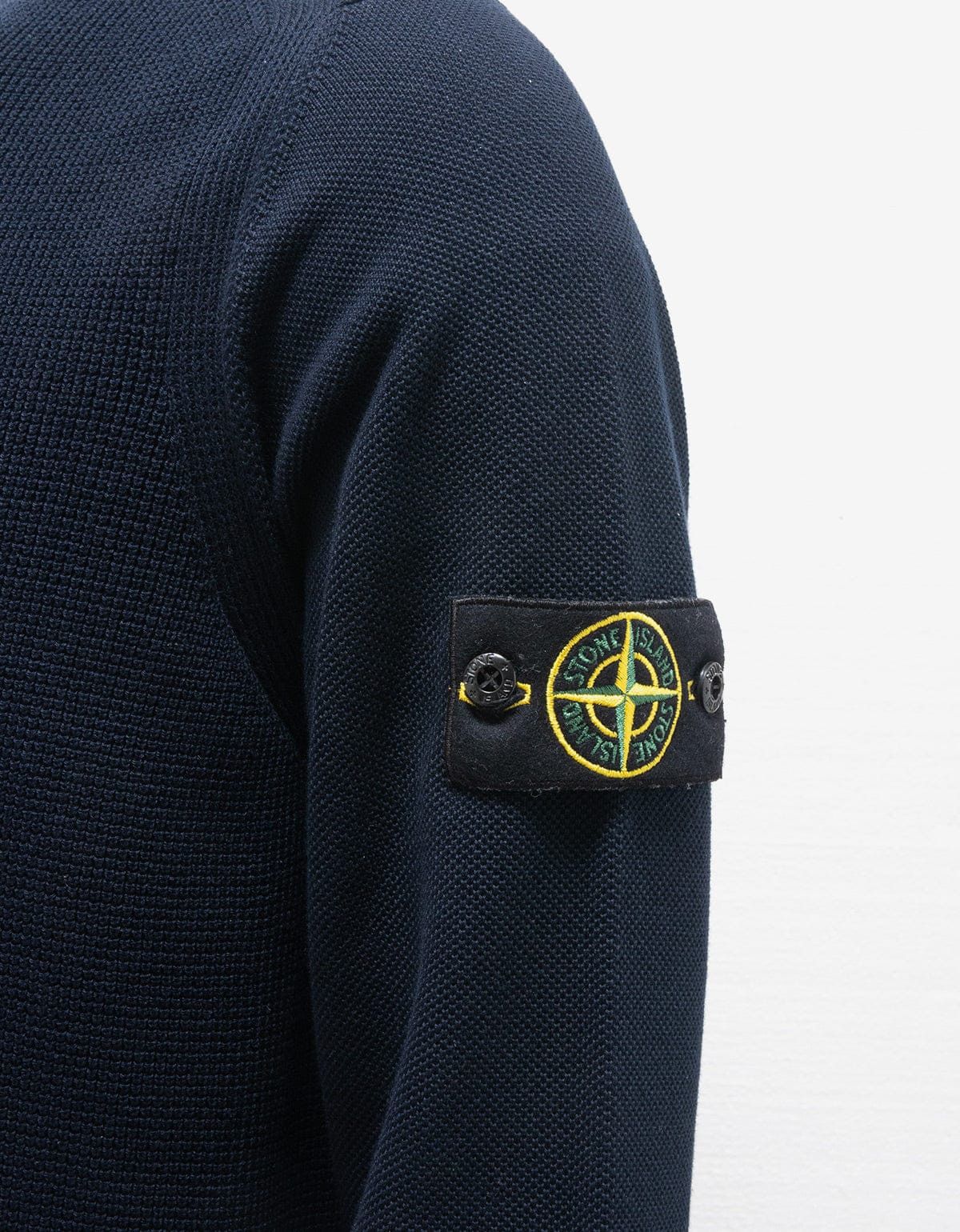 Stone Island Stone Island Blue Crew Neck Sweater Size US M / EU 48-50 / 2 - 3 Thumbnail