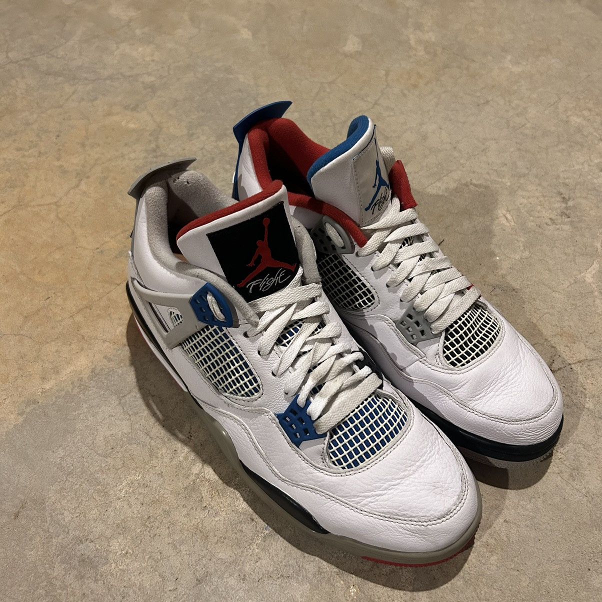 Jordan Brand × Nike Air Jordan 4 Retro What The 2019 US 11 Size US 11 / EU 44 - 8 Thumbnail
