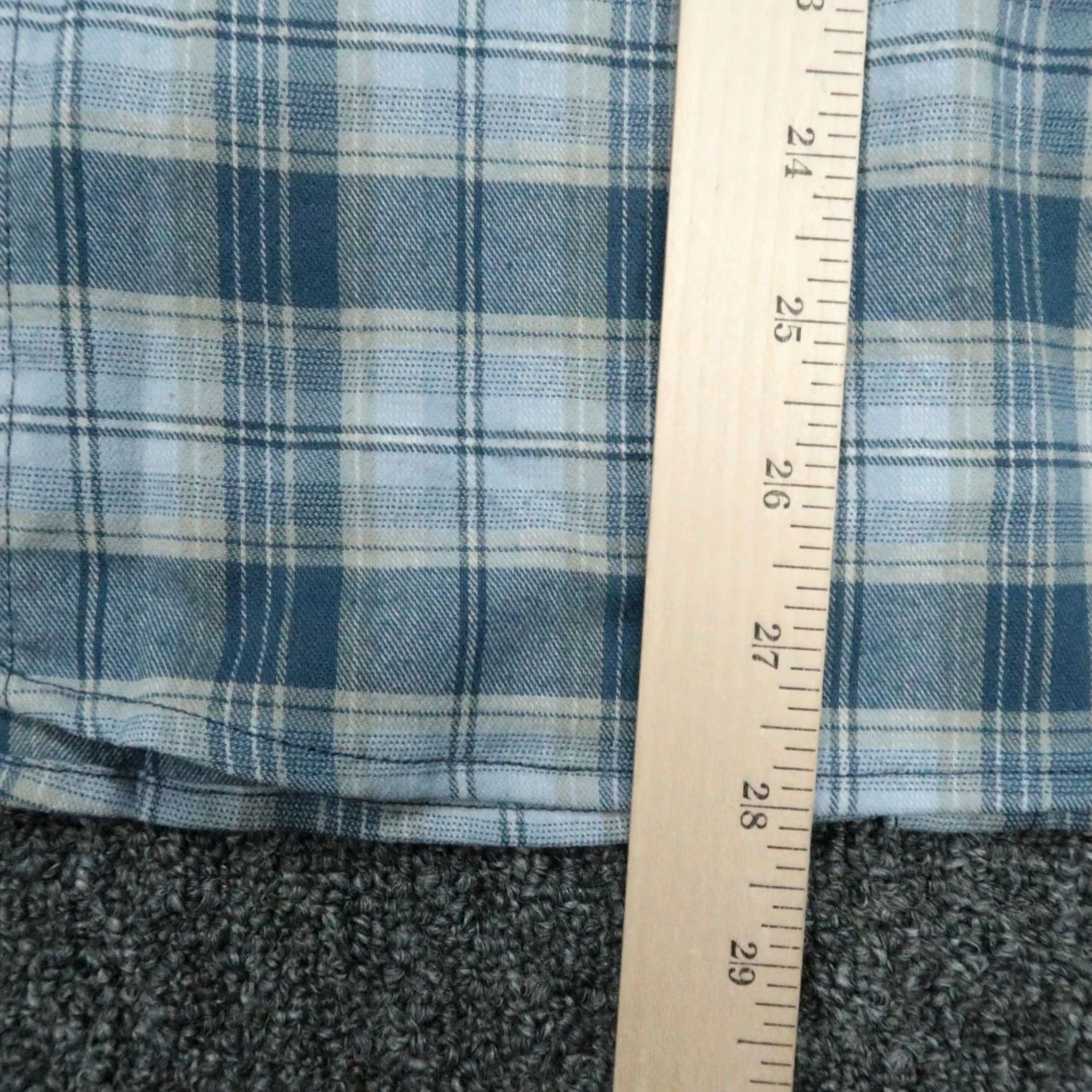 Vintage 5.11 Tactical Shirt Womens Large Blue Plaid Long Sleeve Snap Shirt Size L / US 10 / IT 46 - 7 Thumbnail